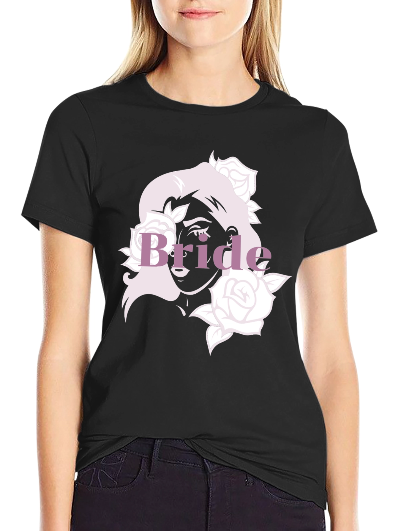 Bride Graphic Tee - Black Unisex T-Shirt