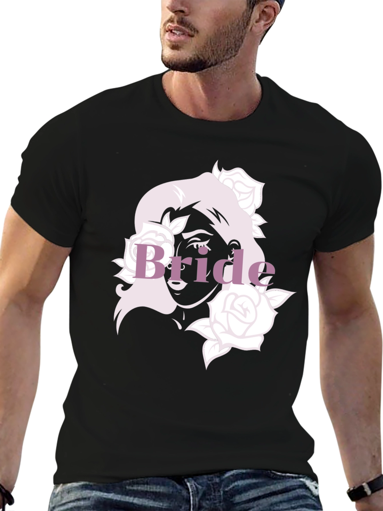 Bride Graphic Tee - Black Unisex T-Shirt