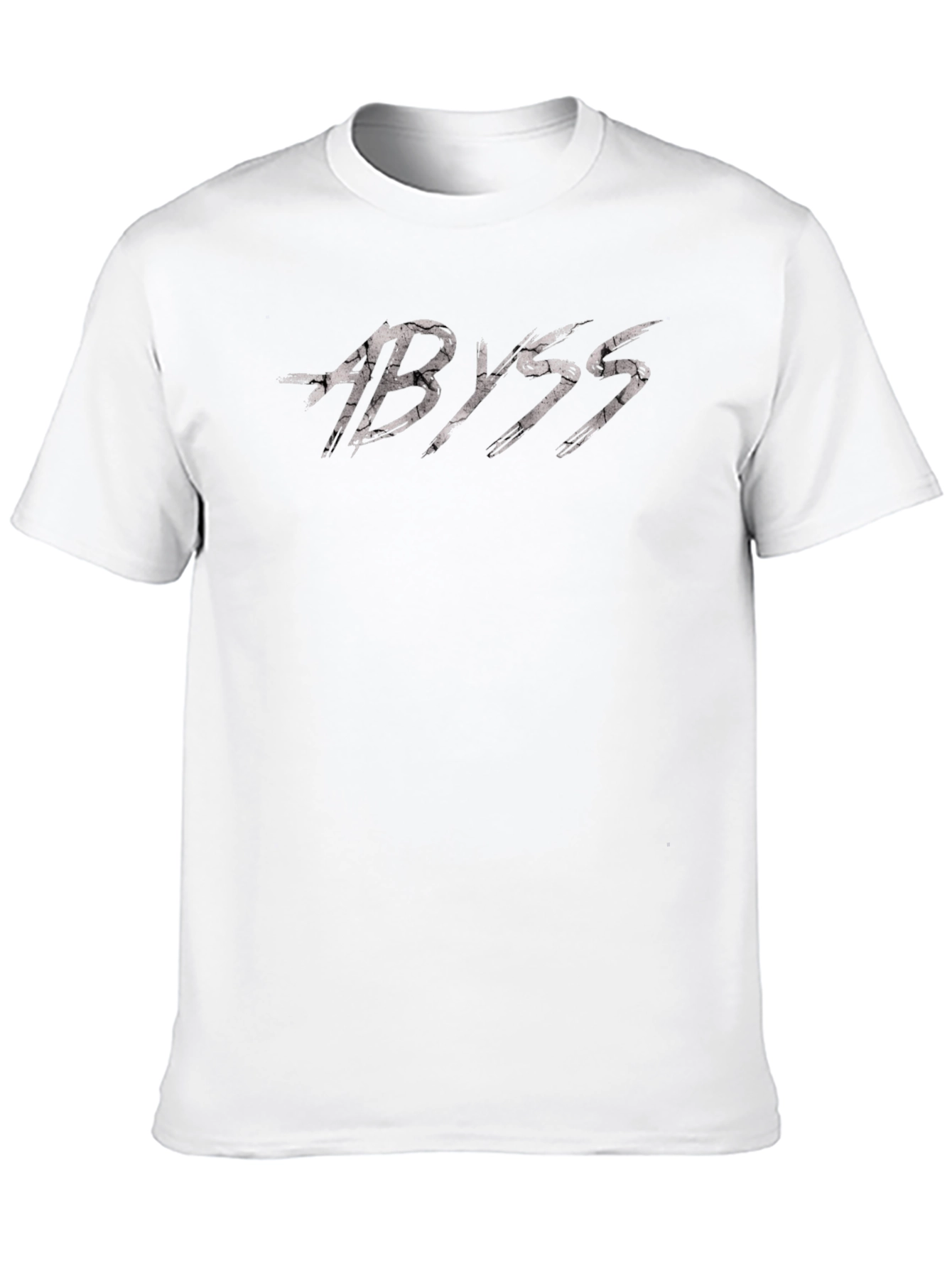 Abyss Graphic Print Black T-Shirt