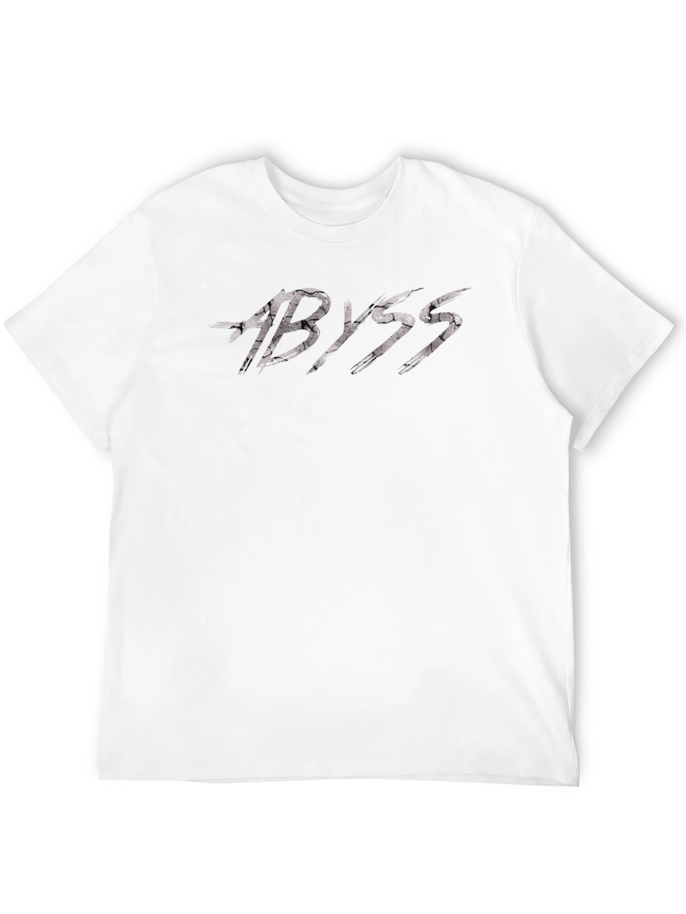 Abyss Graphic Print Black T-Shirt