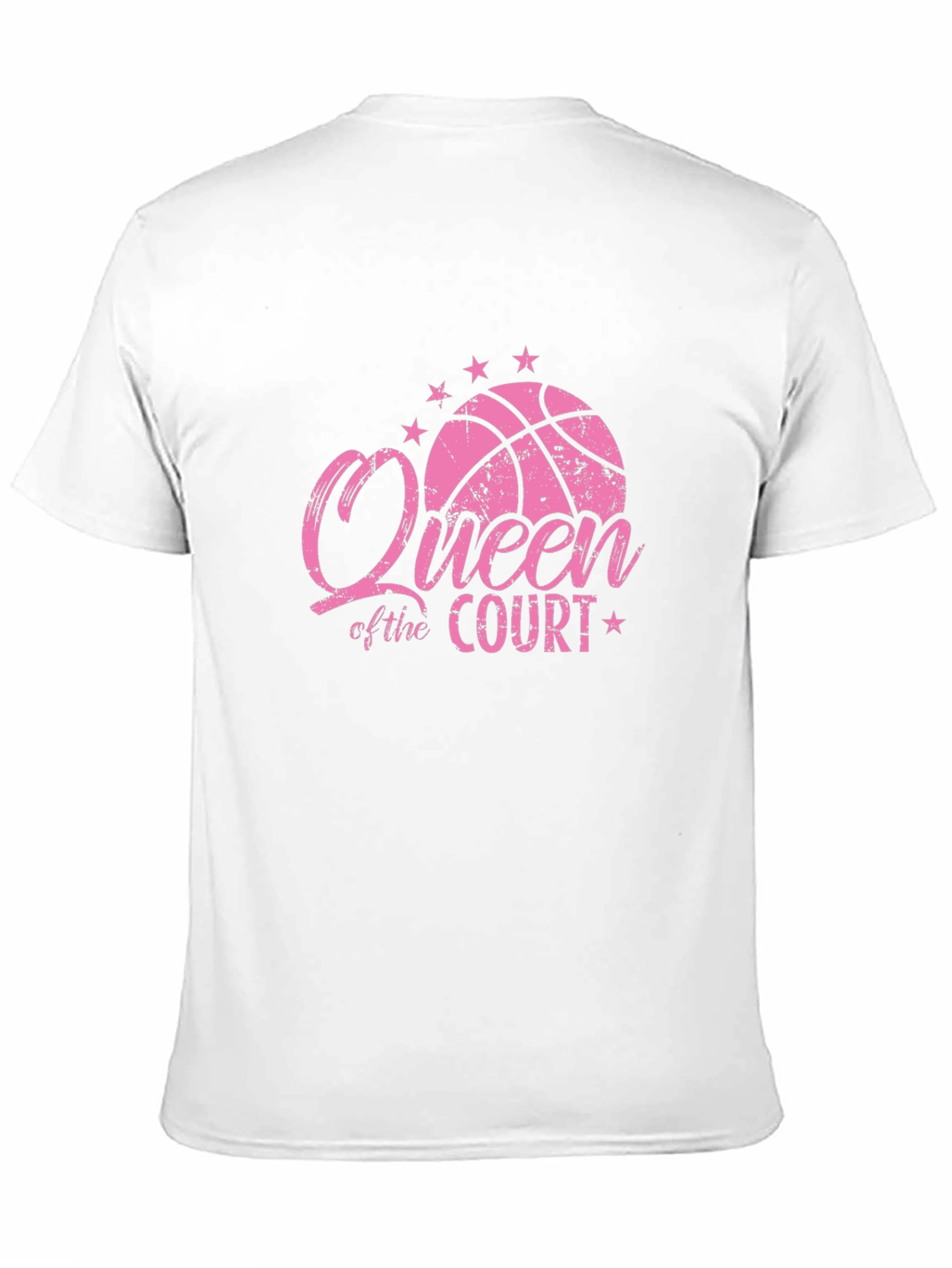 Queen of the Court Basketball T-Shirt