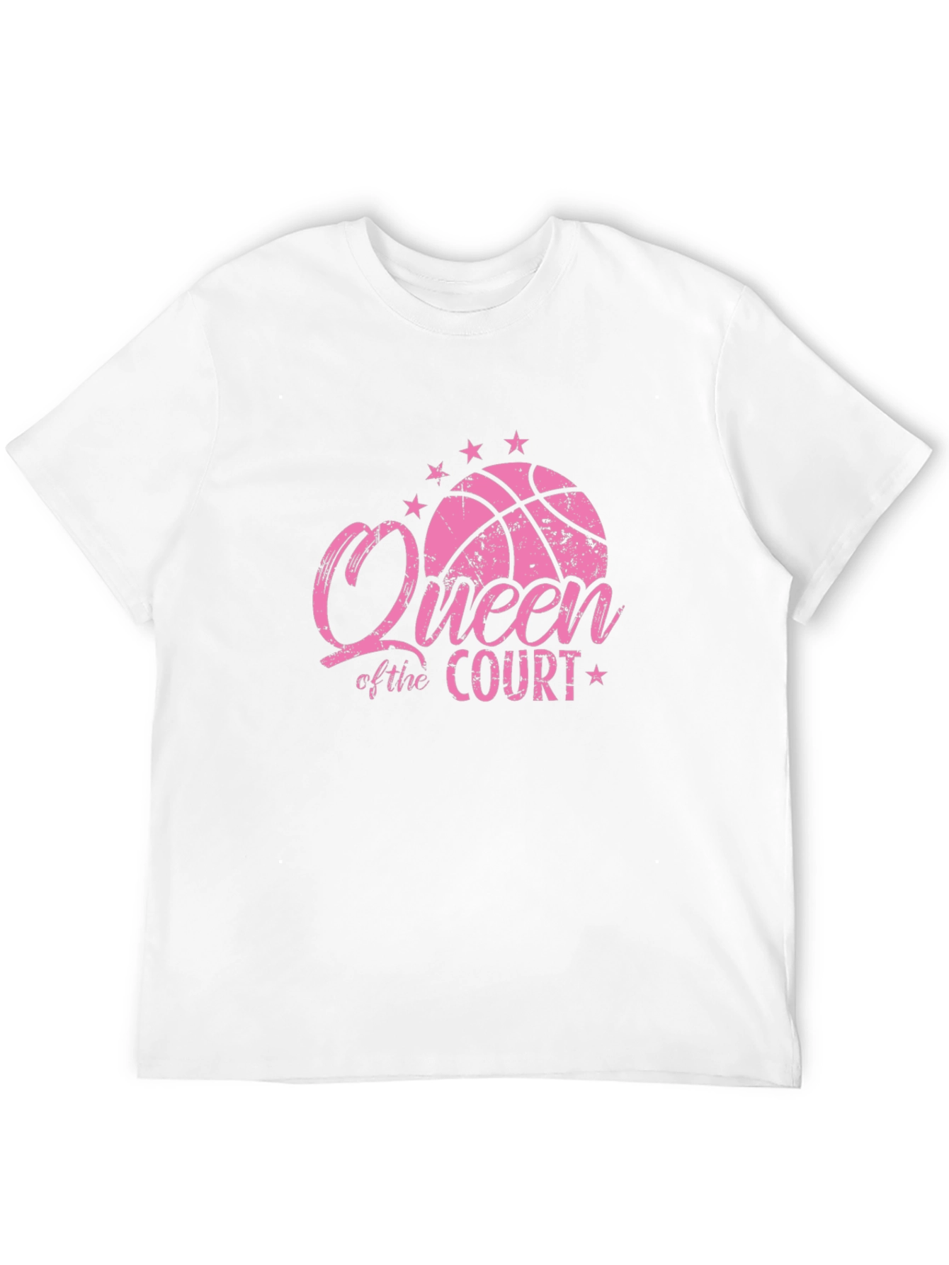 Queen of the Court Basketball T-Shirt