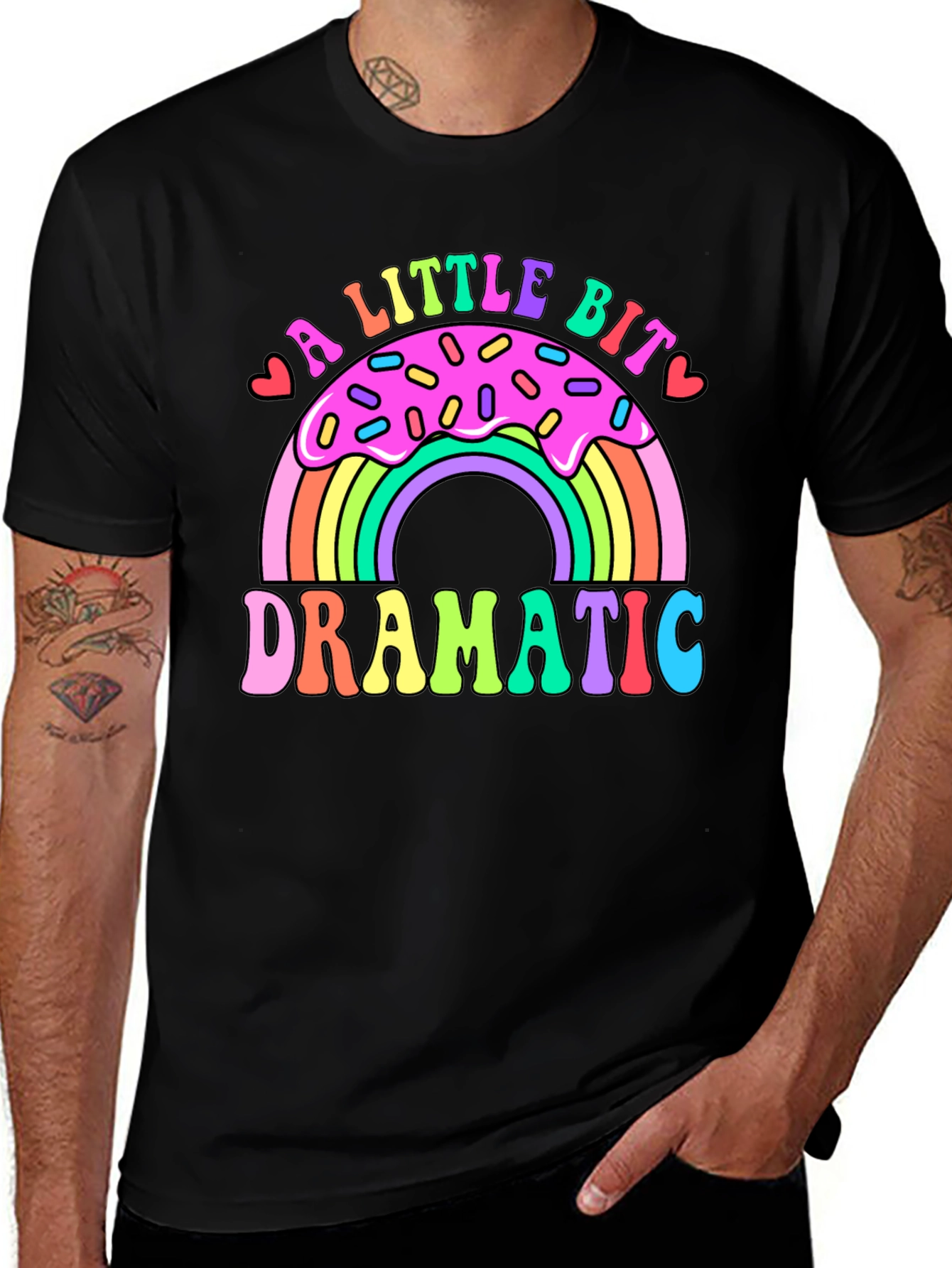 Dramatic Donut Tee - A Little Bit Dramatic T-Shirt