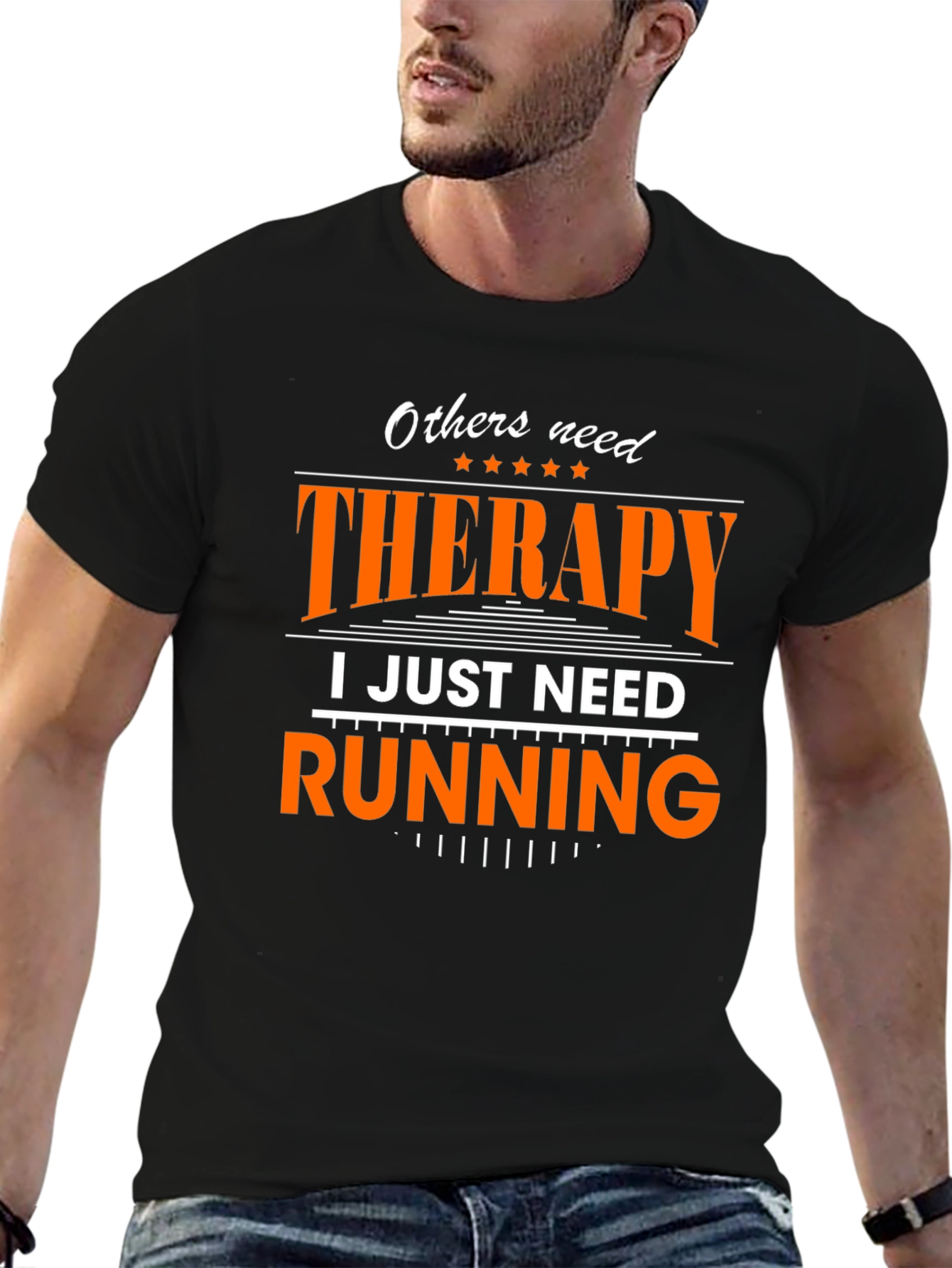 Therapy Running Graphic T-Shirt