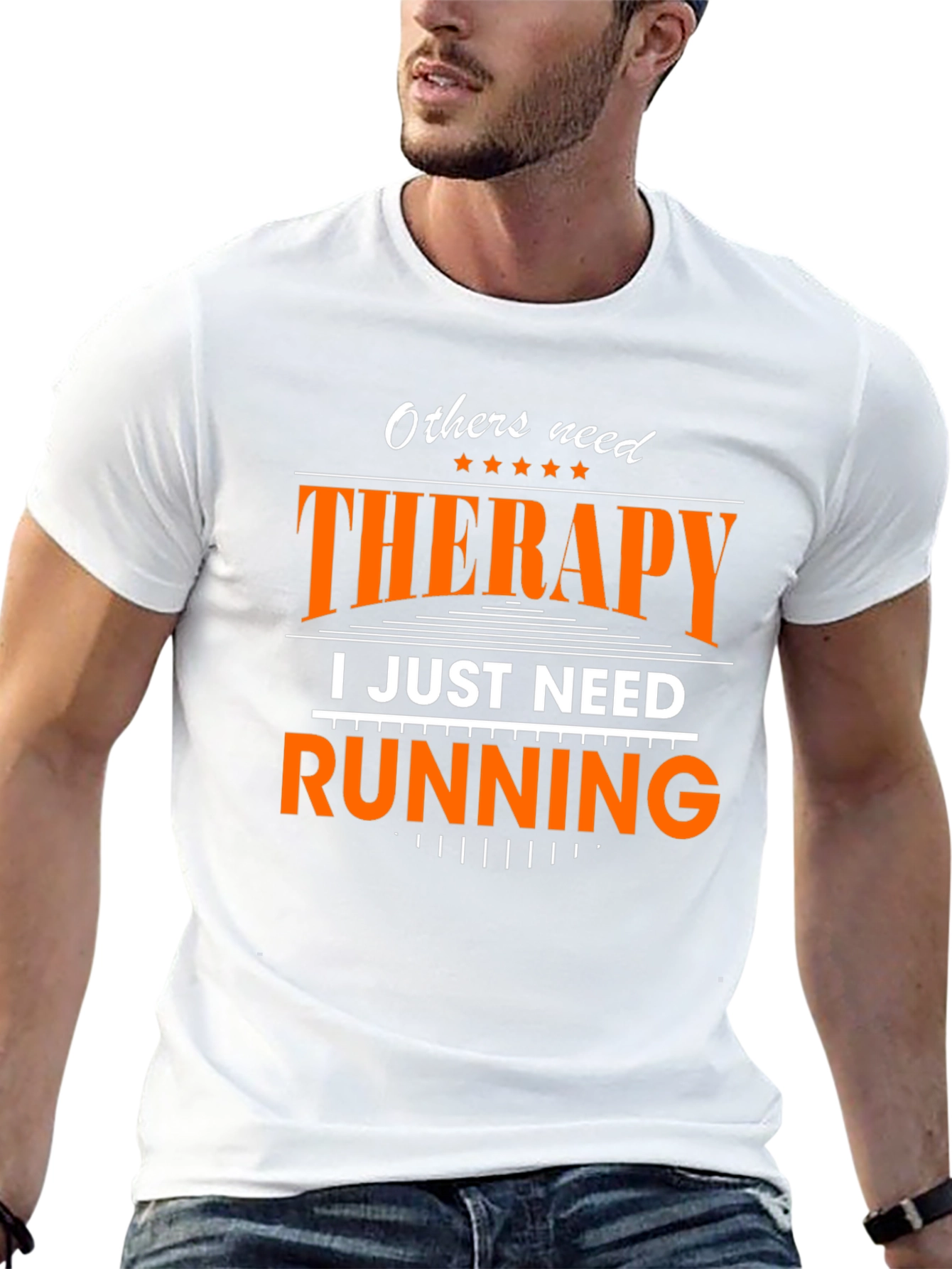 Therapy Running Graphic T-Shirt