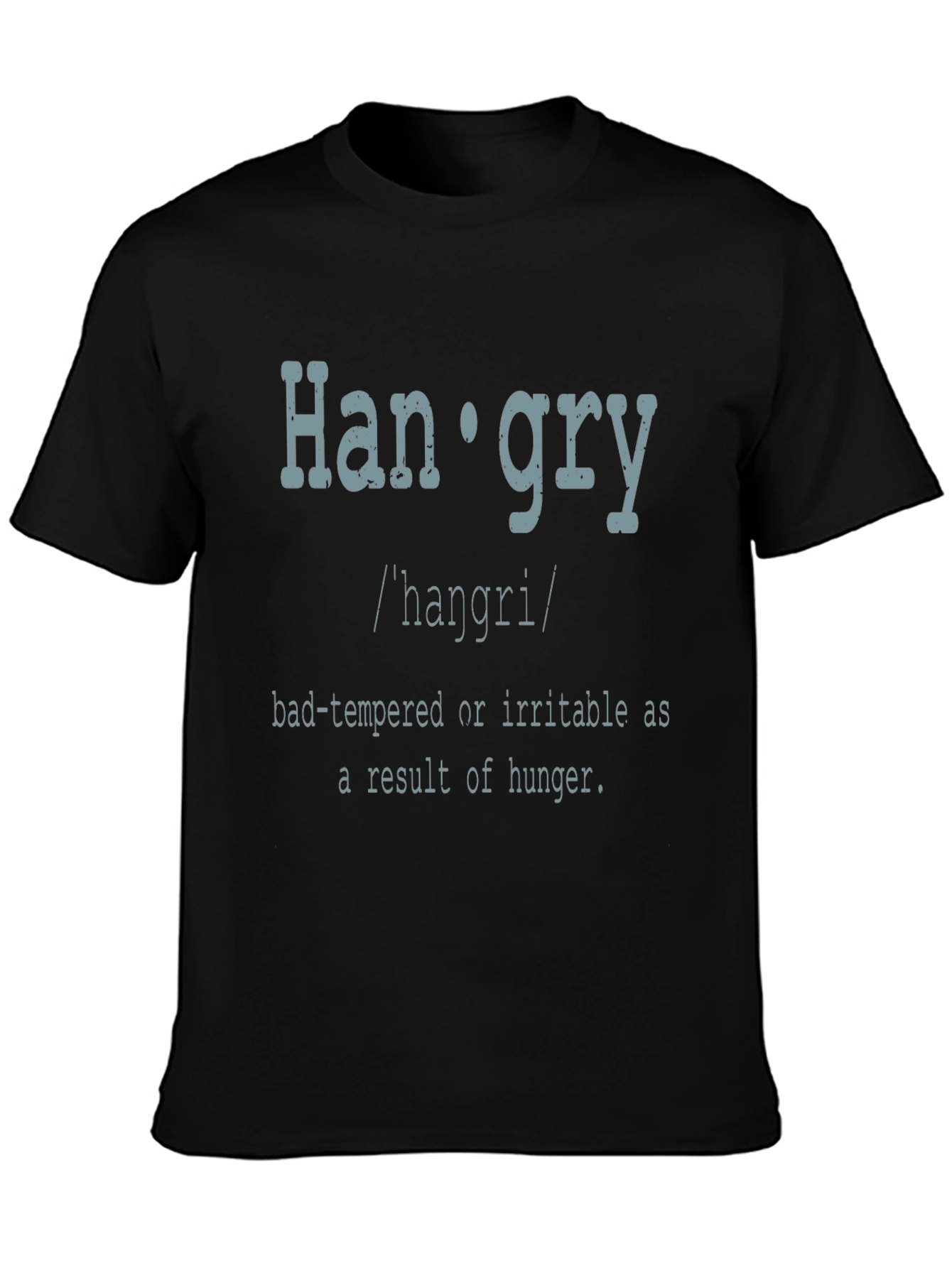 Hangry Definition T-Shirt - Funny Foodie Tee