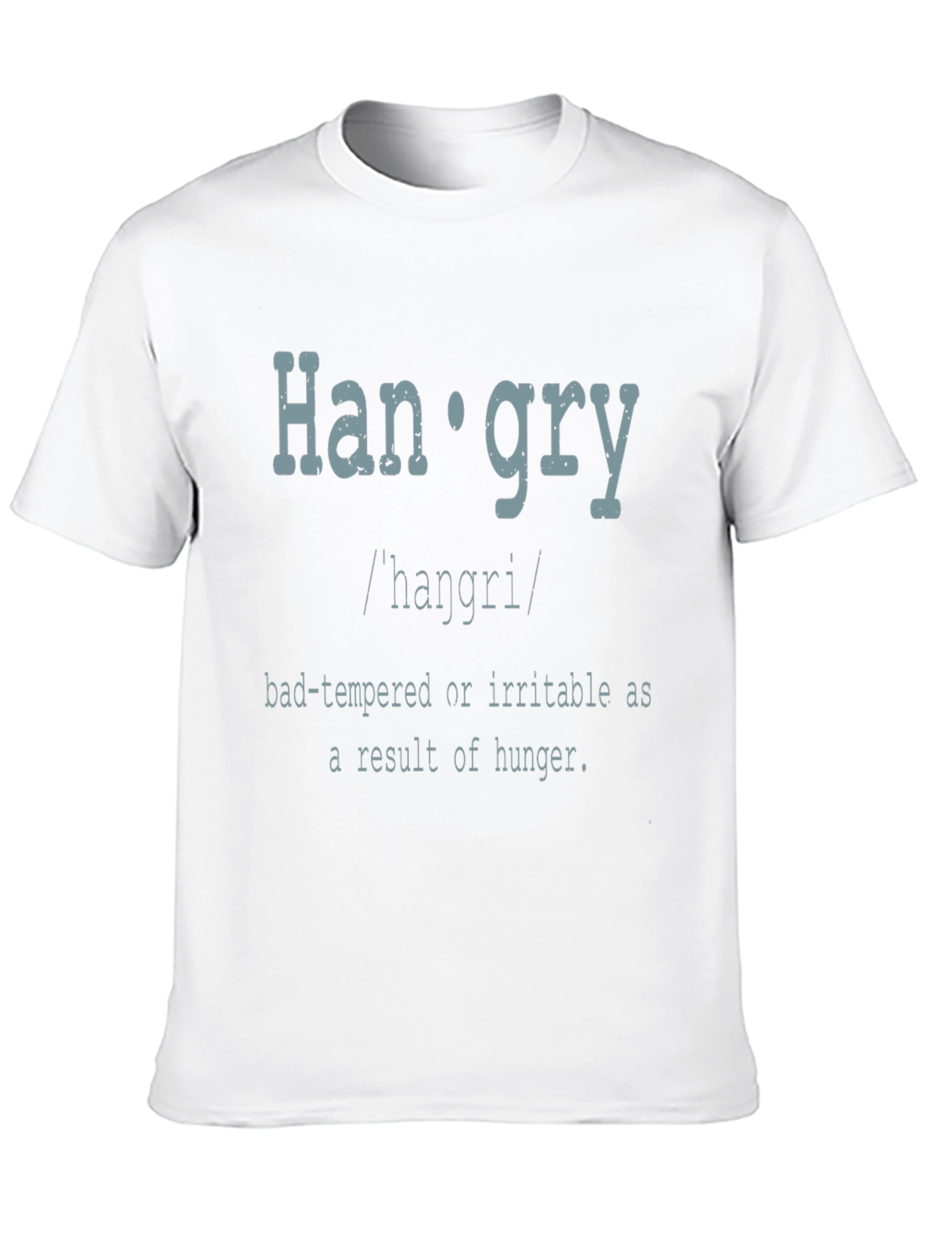 Hangry Definition T-Shirt - Funny Foodie Tee