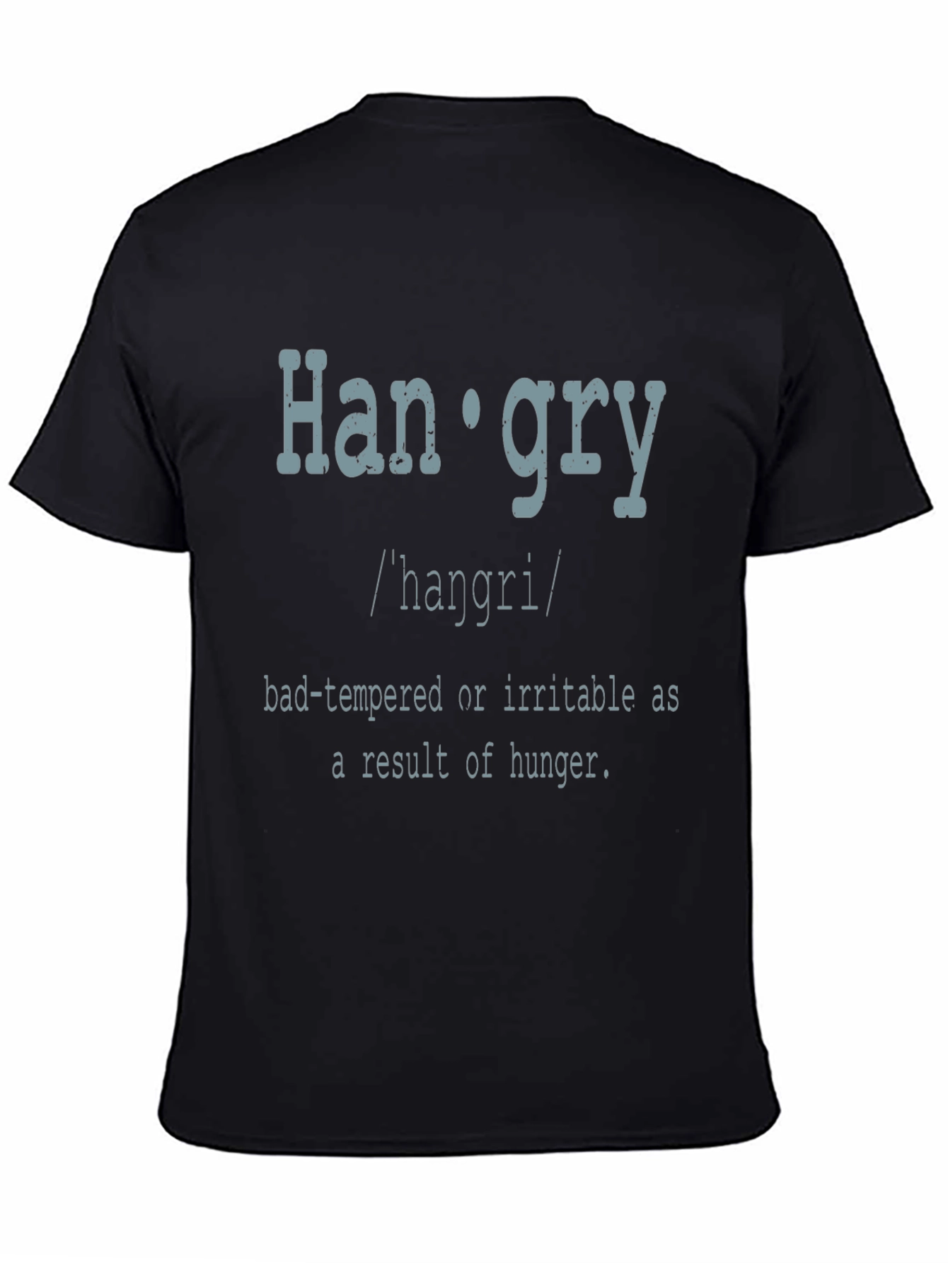 Hangry Definition T-Shirt - Funny Foodie Tee