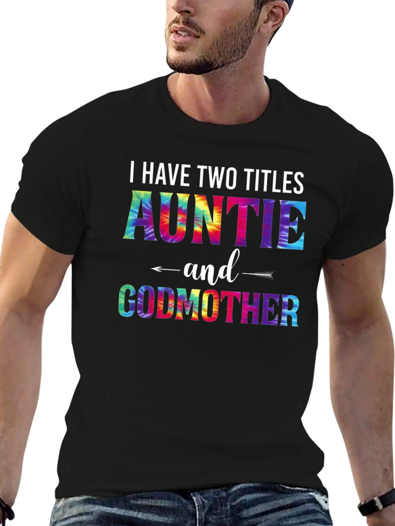 I Have Two Titles Auntie and Godmother T-Shirt