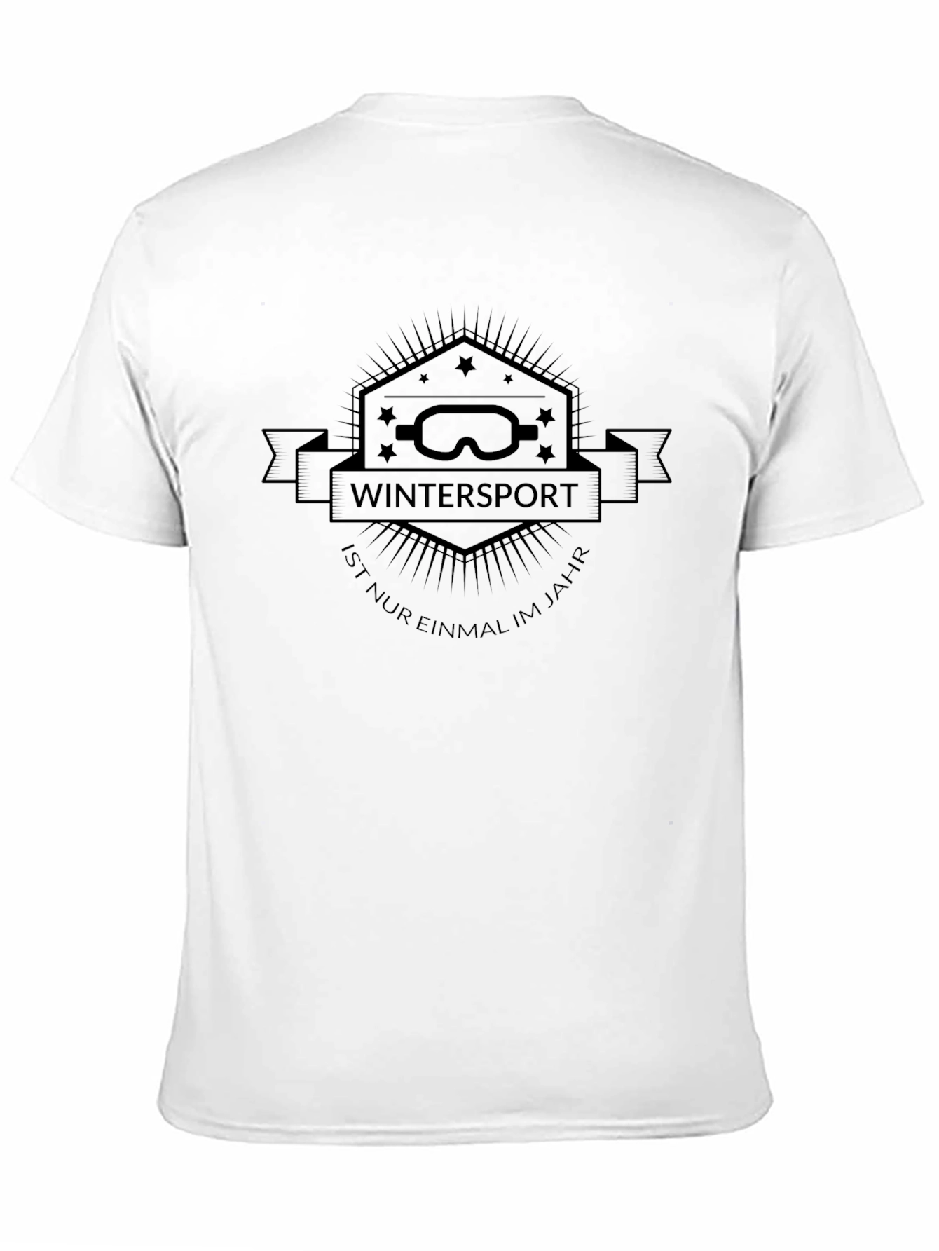 Wintersport T-Shirt - Skiing & Snowboarding