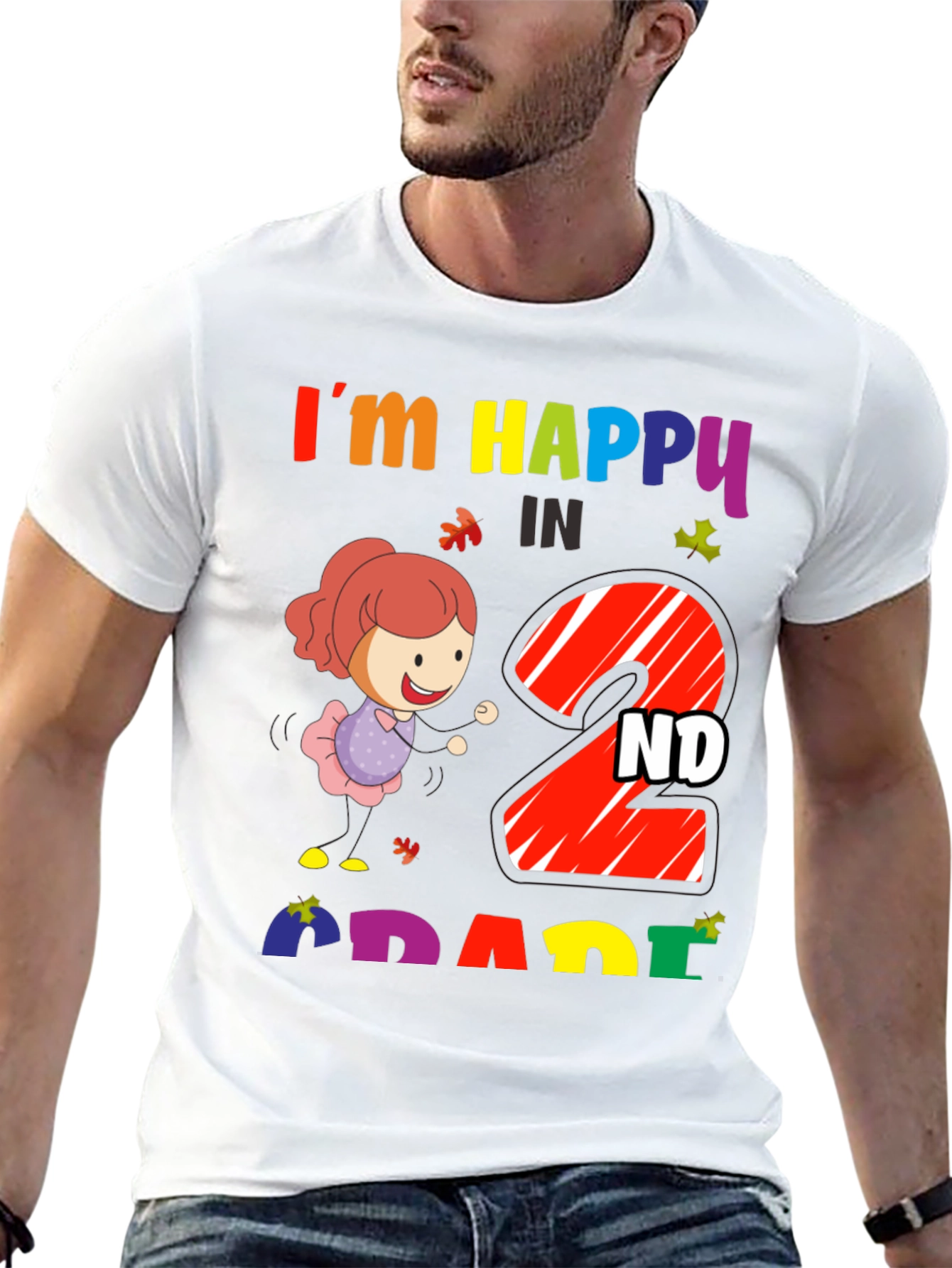 Im Happy In 2nd Grade T-Shirt