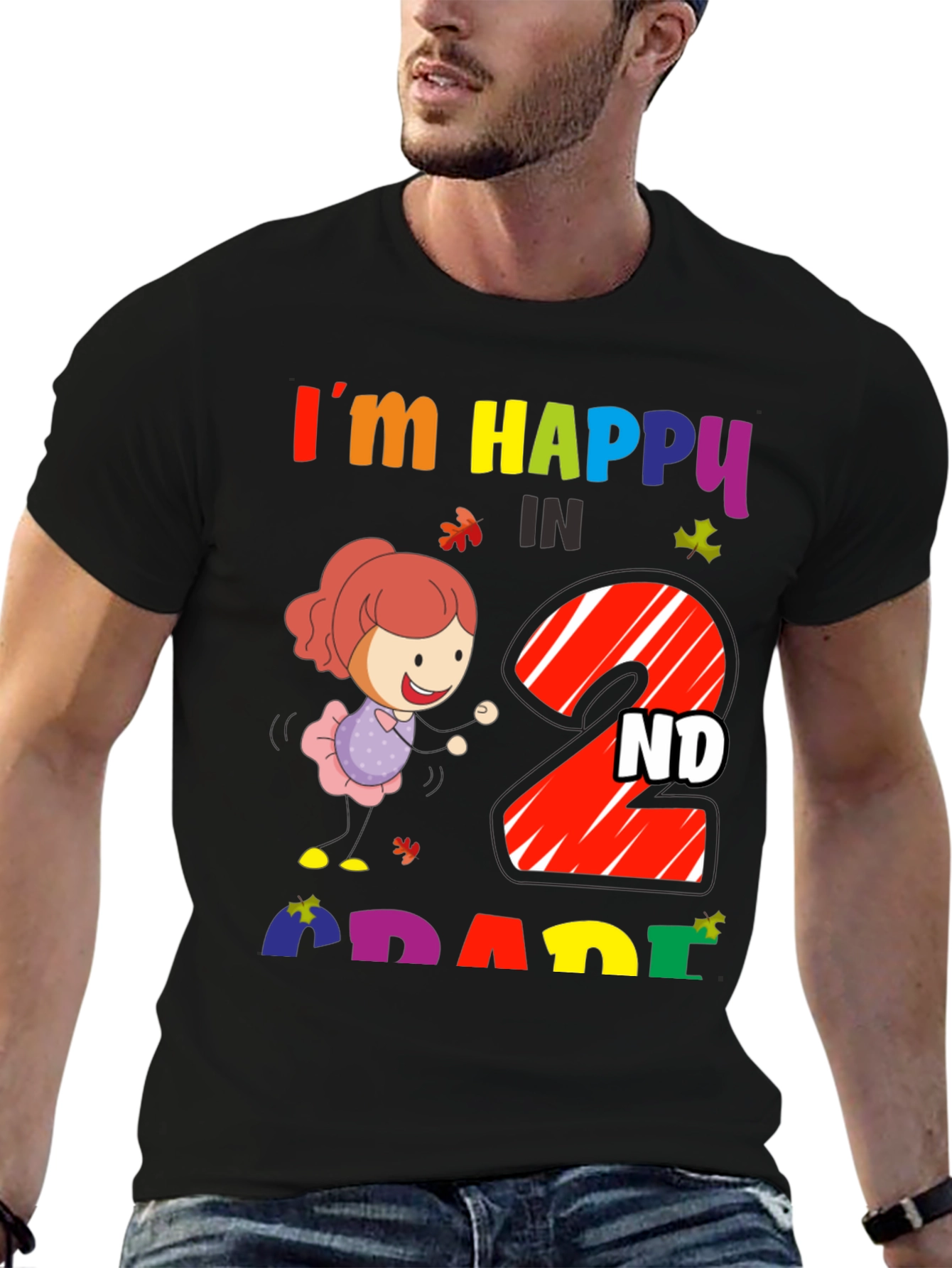 Im Happy In 2nd Grade T-Shirt