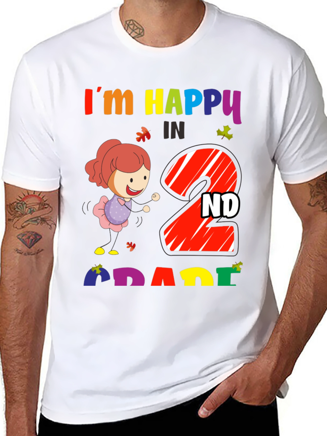 Im Happy In 2nd Grade T-Shirt