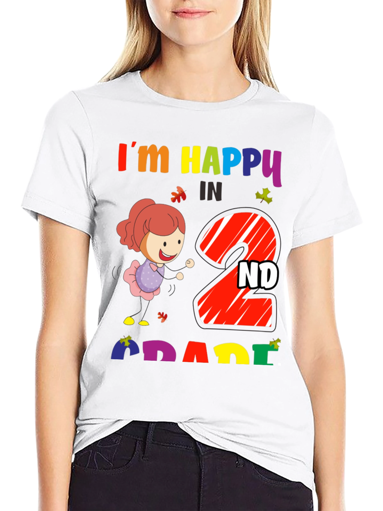 Im Happy In 2nd Grade T-Shirt