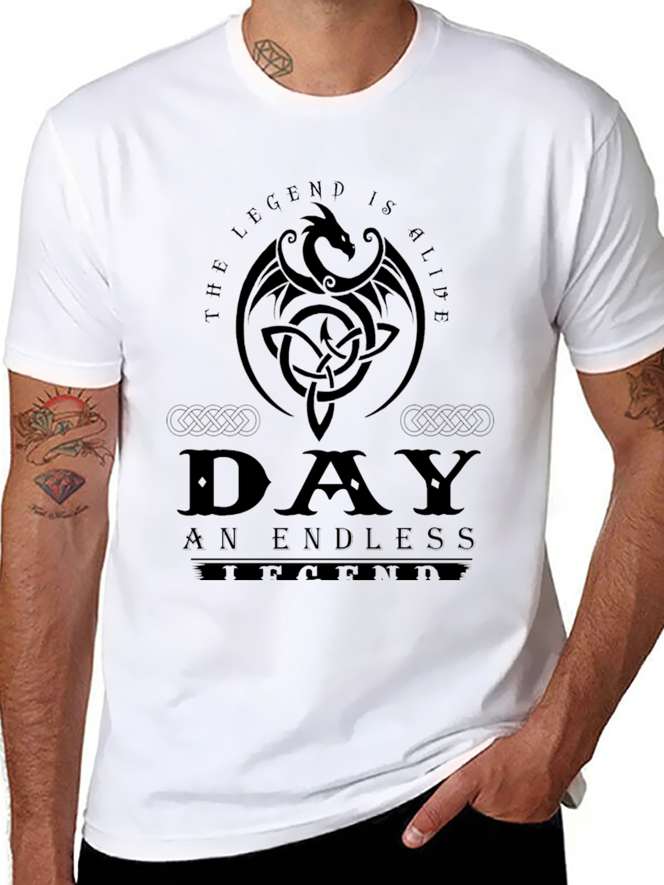 Legend Is Alive Black T-Shirt