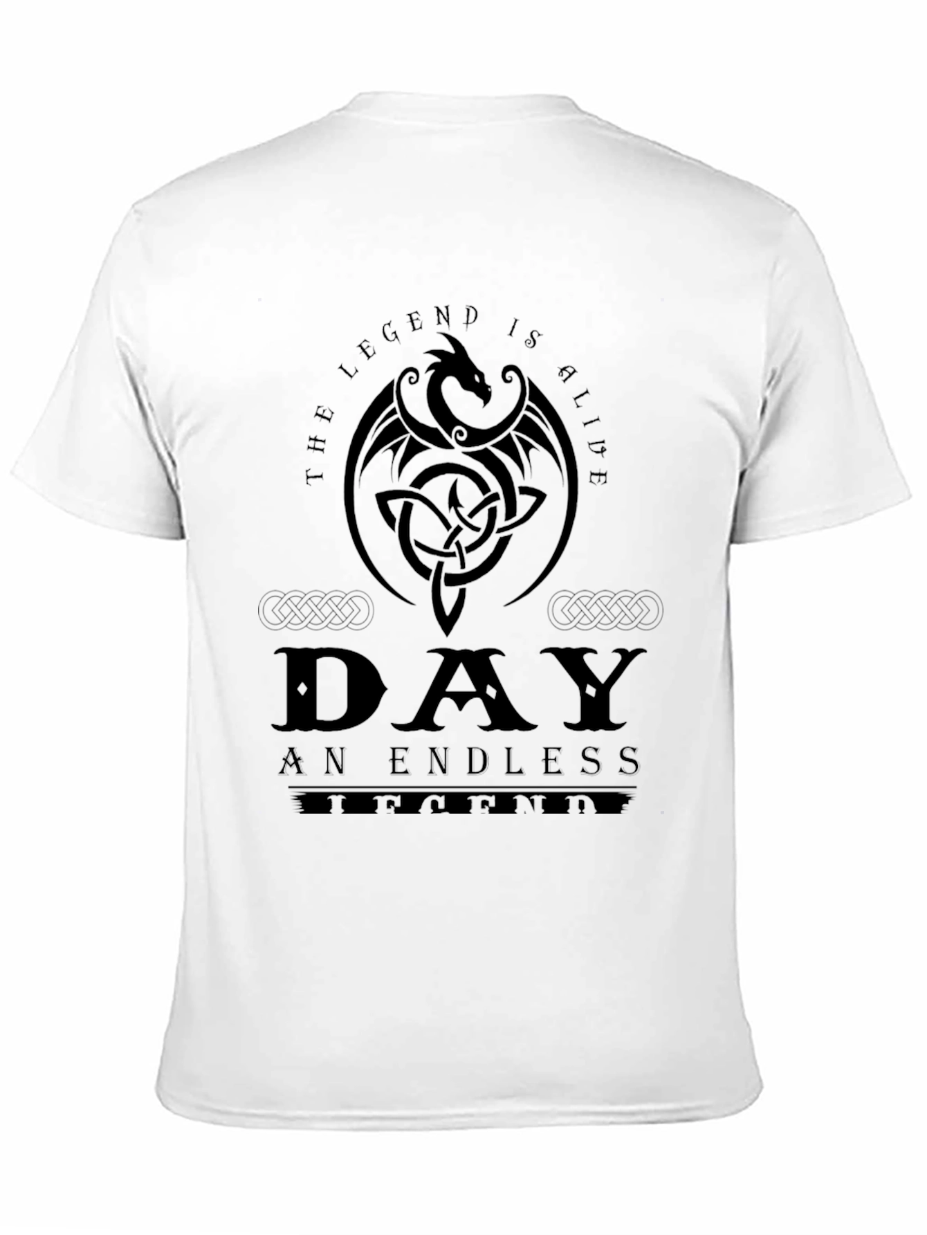 Legend Is Alive Black T-Shirt