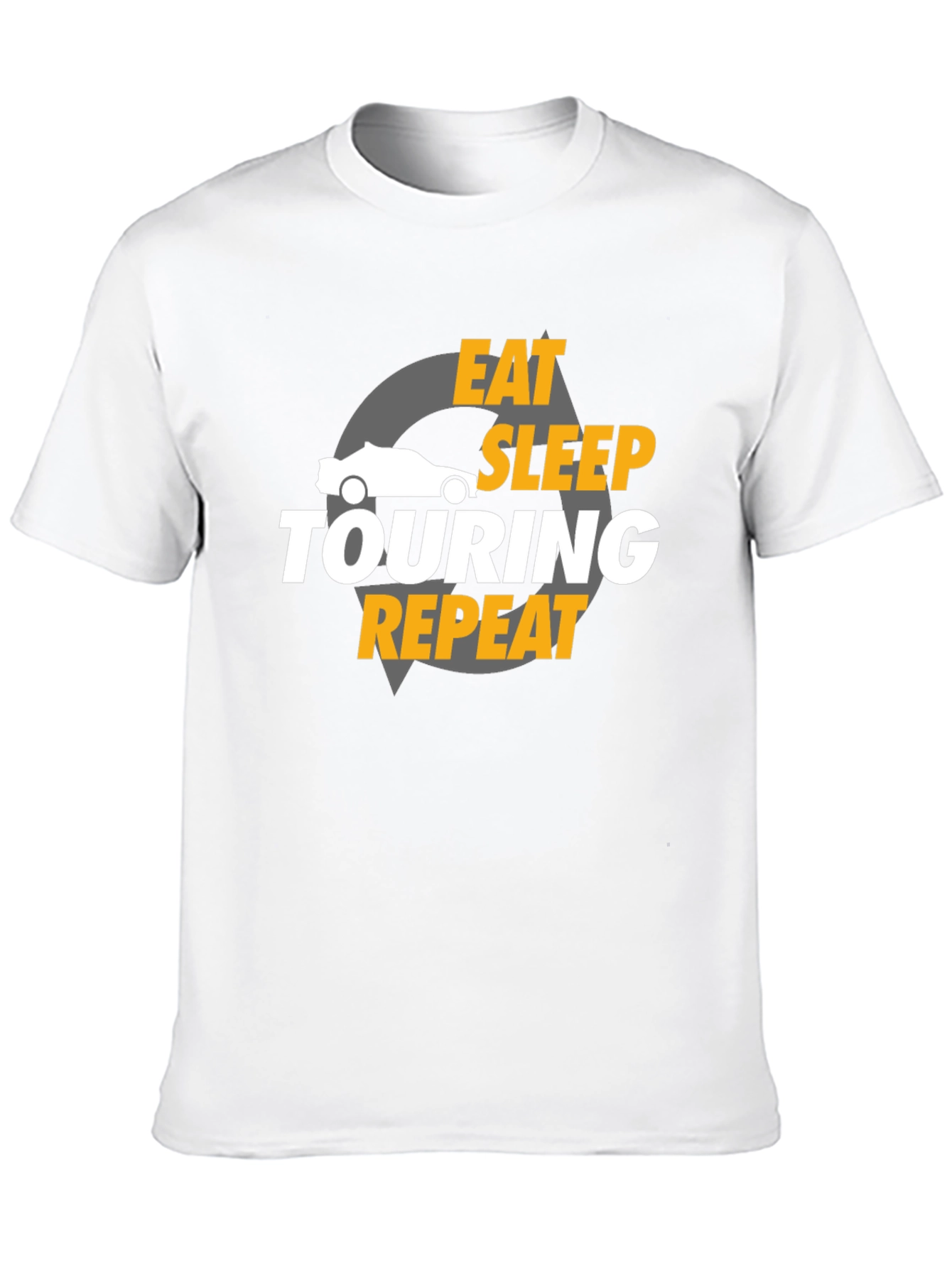 Eat Sleep Touring Repeat Graphic T-Shirt