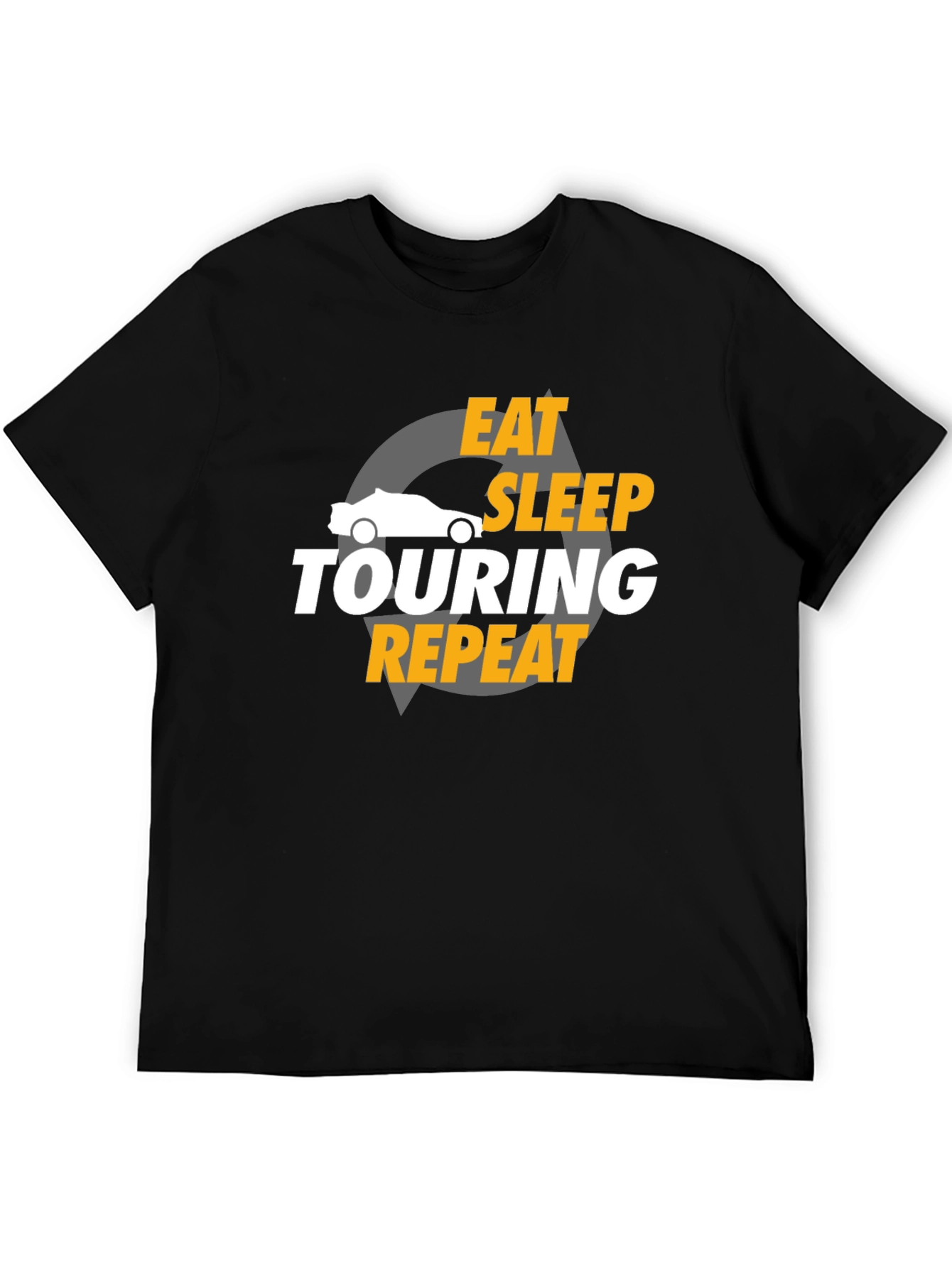 Eat Sleep Touring Repeat Graphic T-Shirt