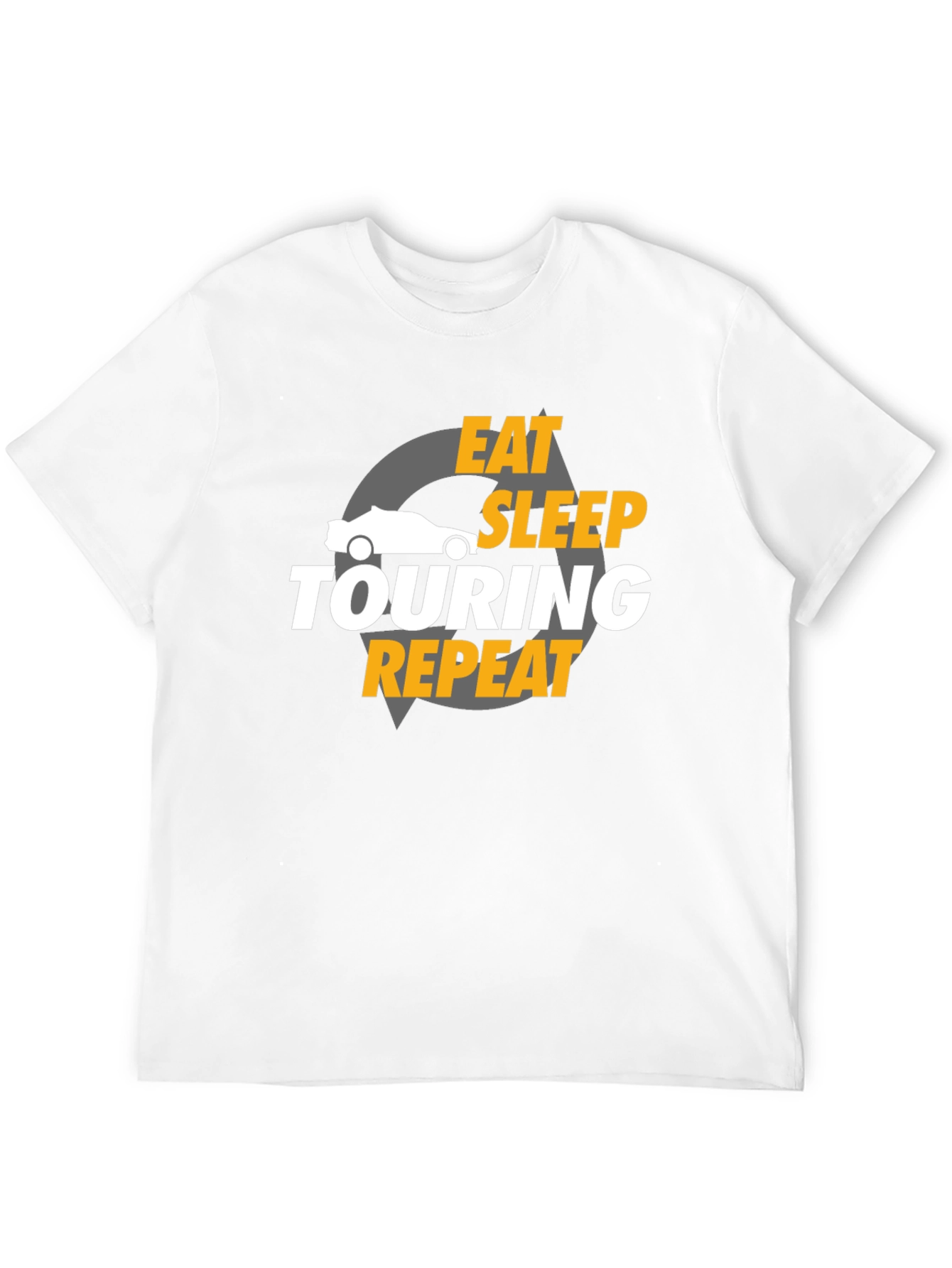 Eat Sleep Touring Repeat Graphic T-Shirt