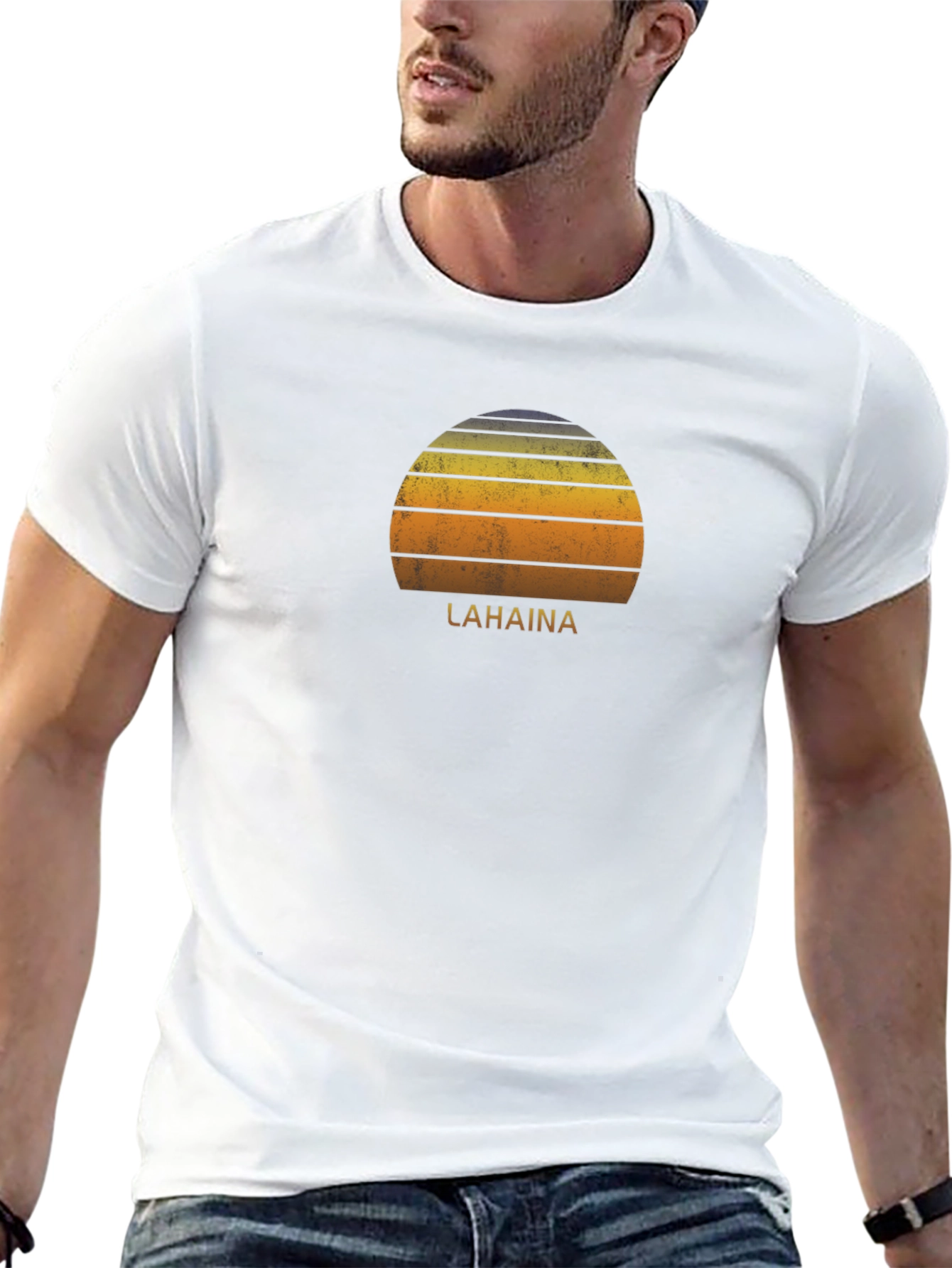 Lahaina Sunset Graphic T-Shirt