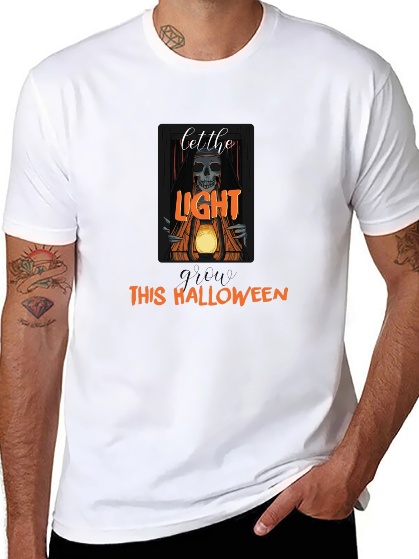 Halloween Let the Light T-Shirt