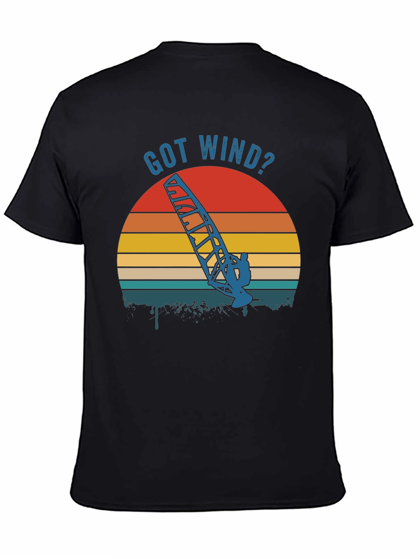 Got Wind? Retro Windsurfing T-Shirt