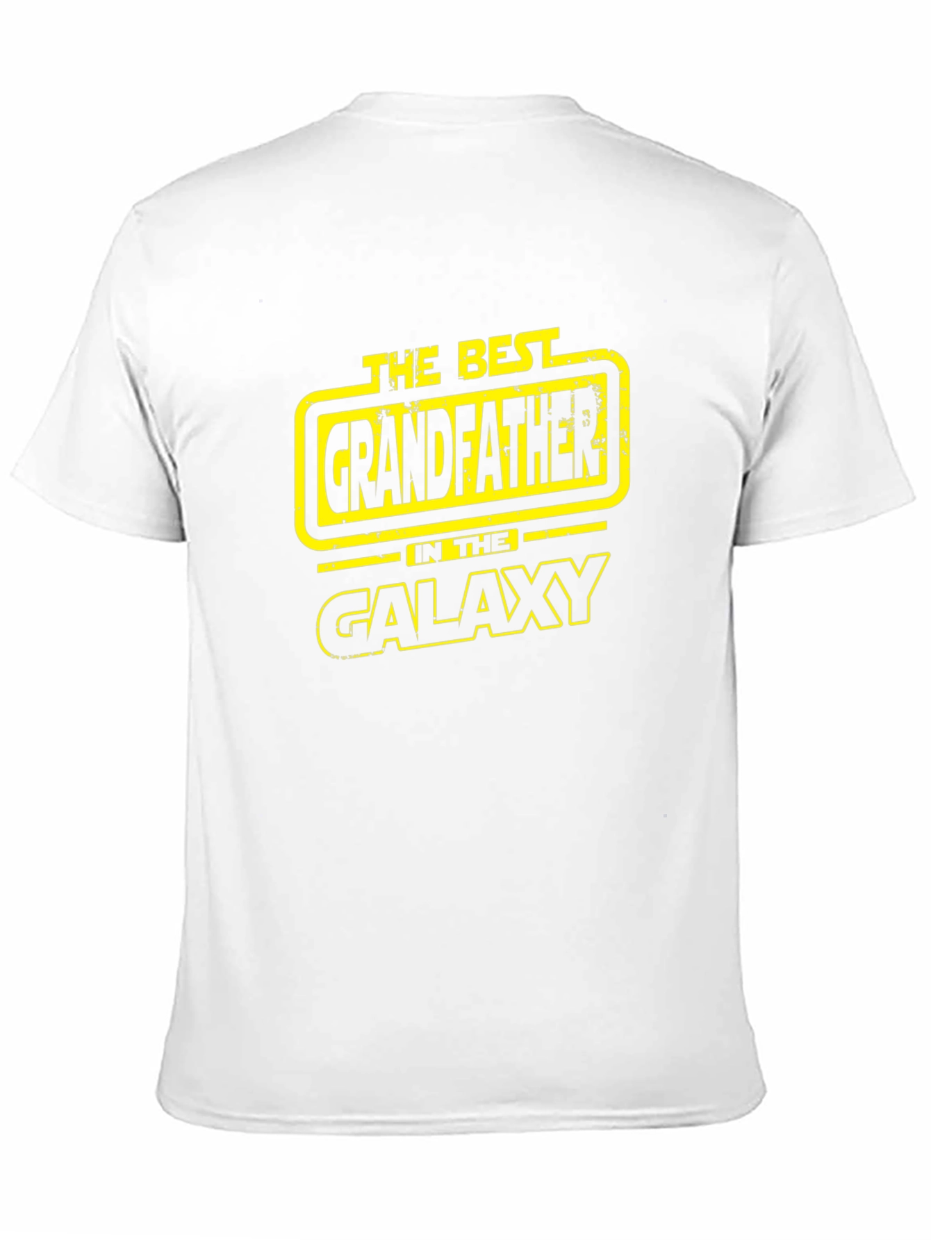 Best Grandfather in the Galaxy Black T-Shirt