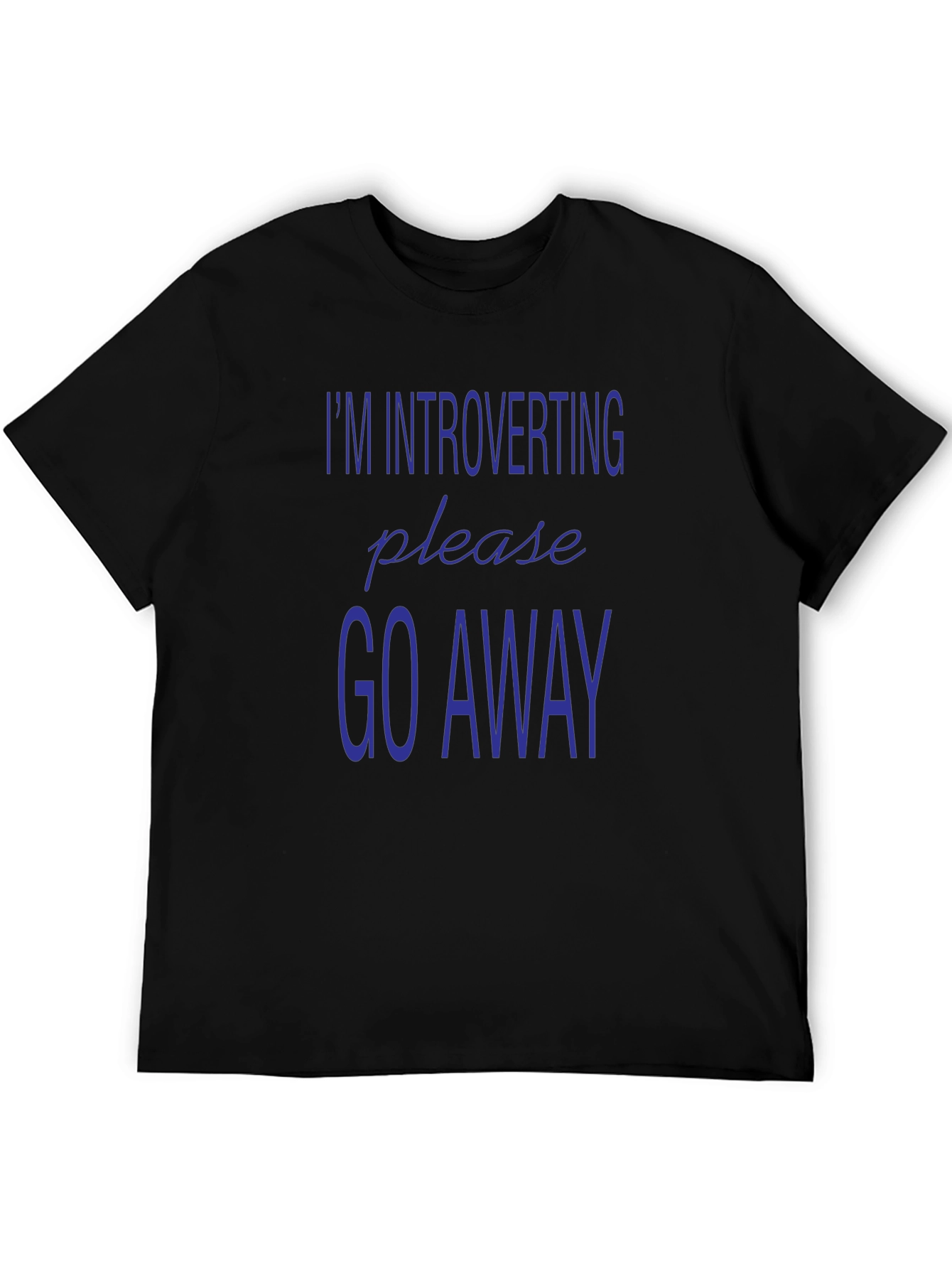 Introverting Please Go Away Graphic Tee