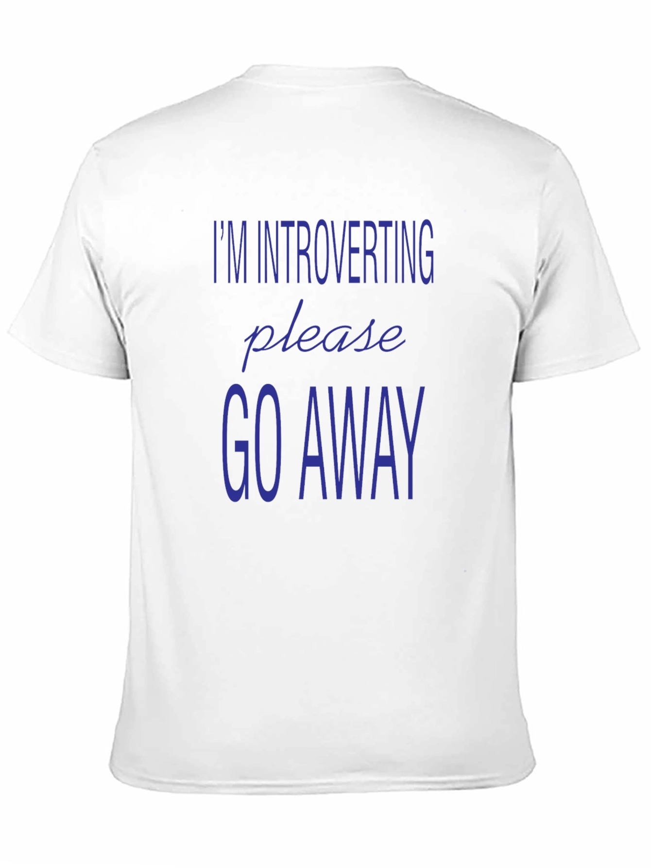 Introverting Please Go Away Graphic Tee