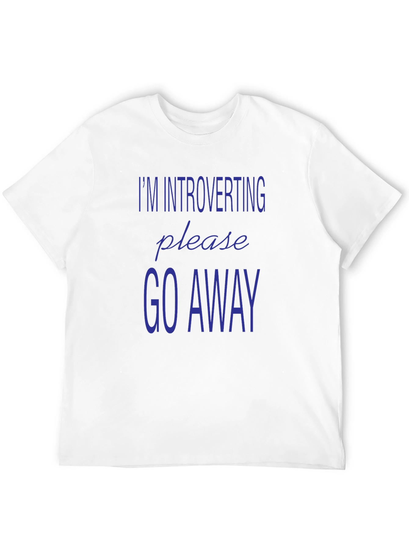 Introverting Please Go Away Graphic Tee