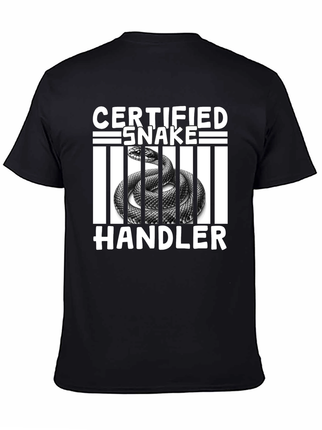 Certified Snake Handler Graphic T-Shirt