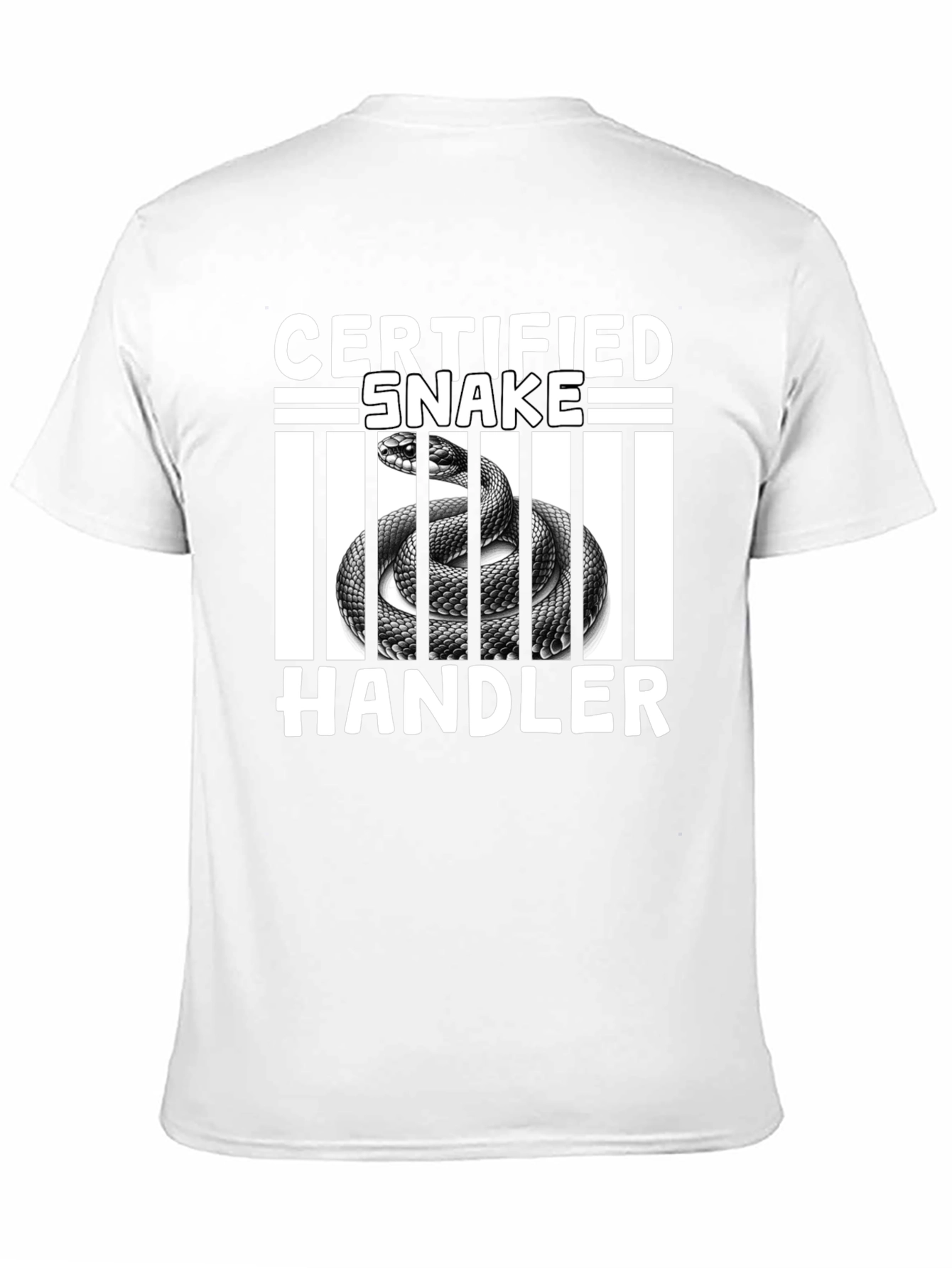Certified Snake Handler Graphic T-Shirt