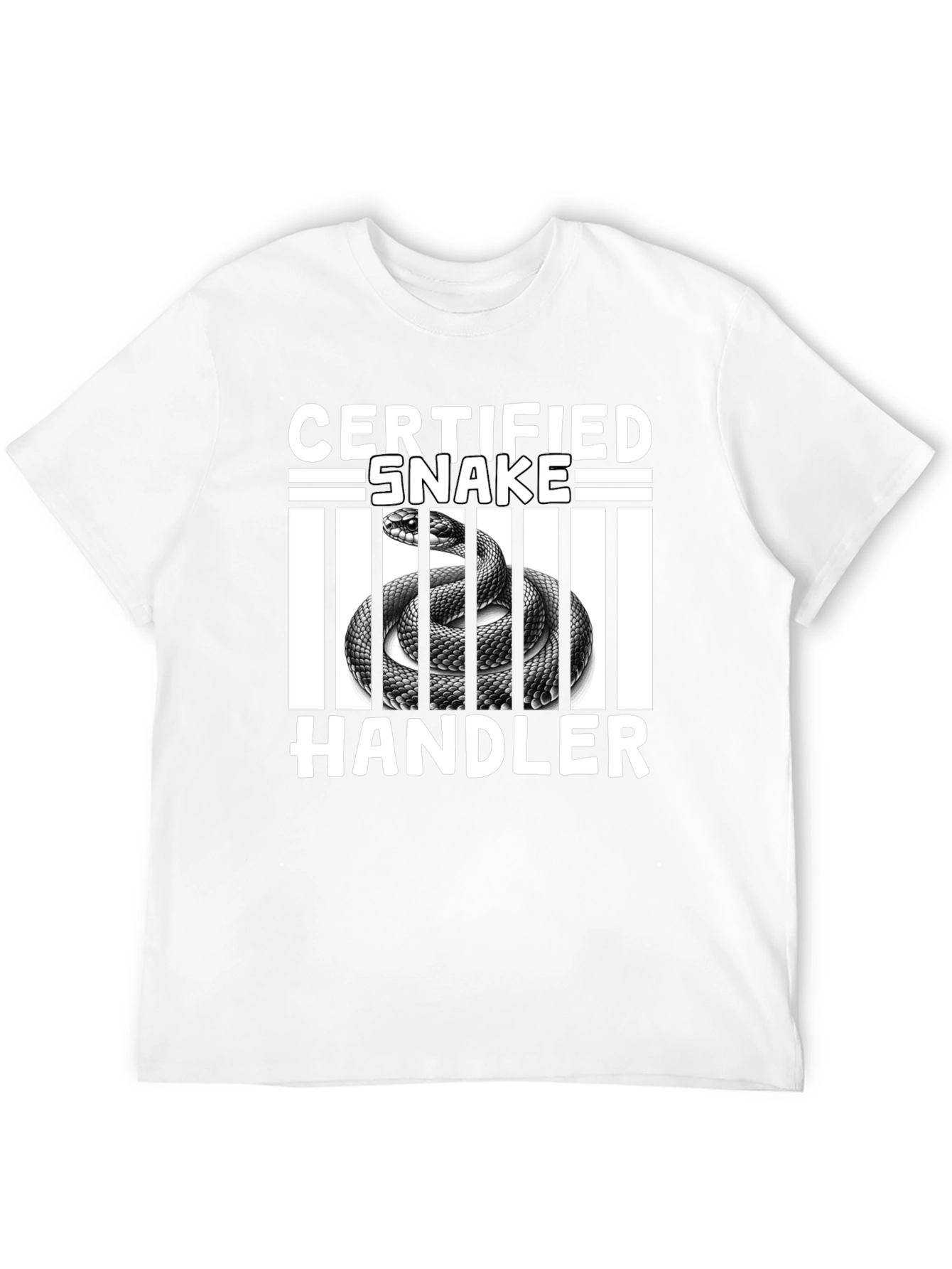 Certified Snake Handler Graphic T-Shirt