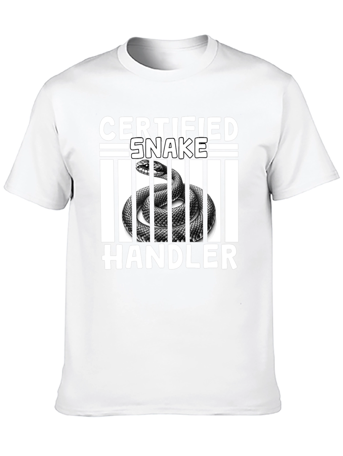 Certified Snake Handler Graphic T-Shirt