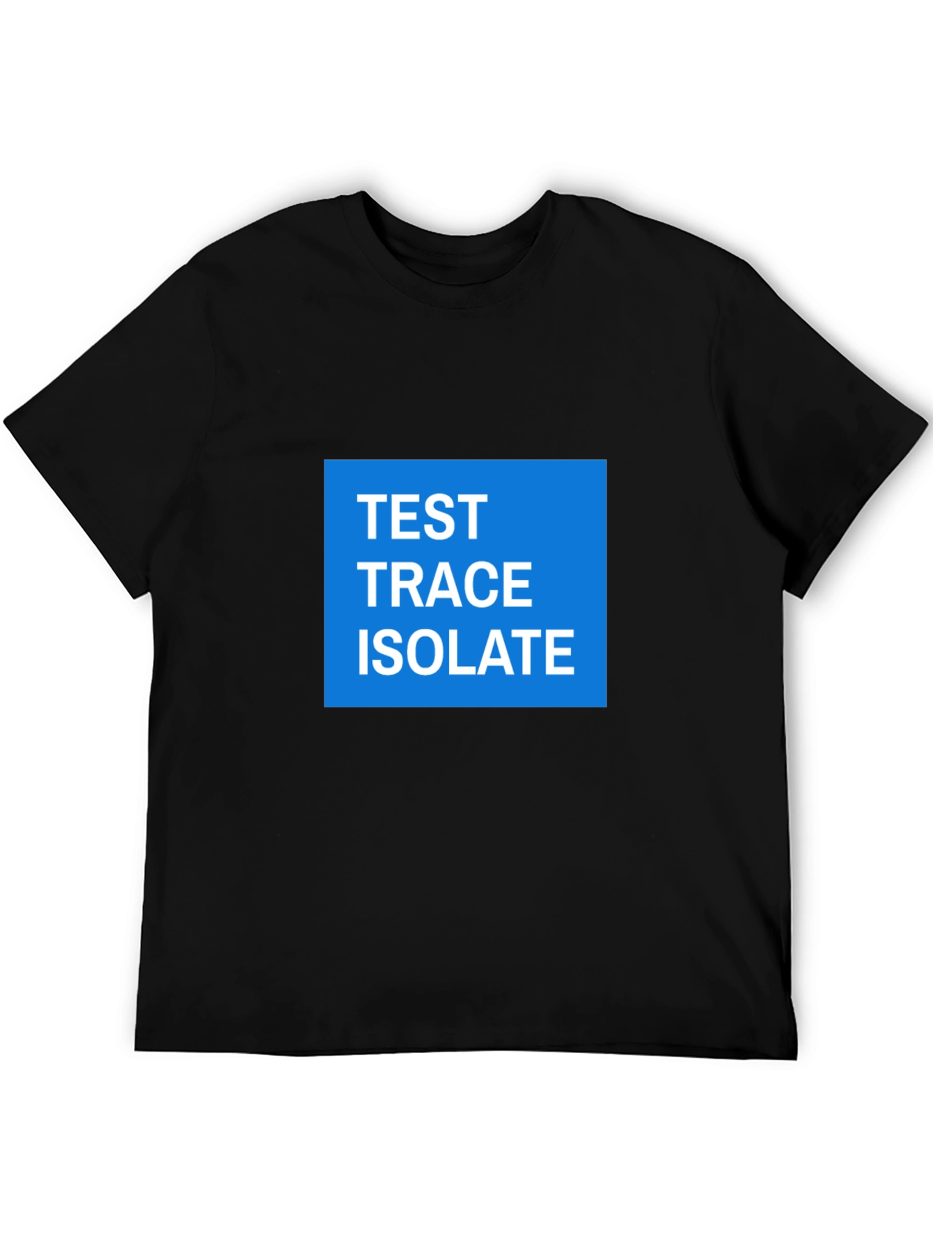 Test Trace Isolate Graphic Tee - Black
