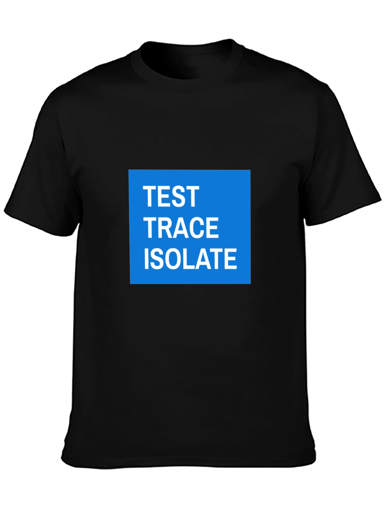 Test Trace Isolate Graphic Tee - Black