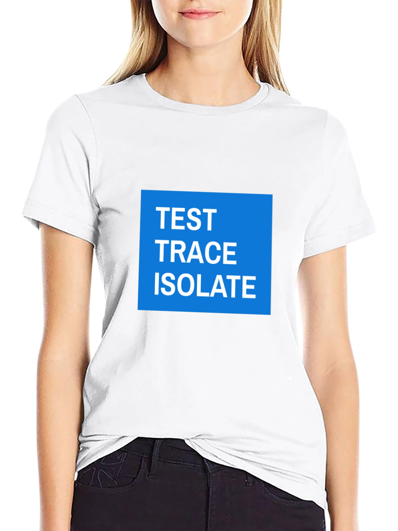 Test Trace Isolate Graphic Tee - Black