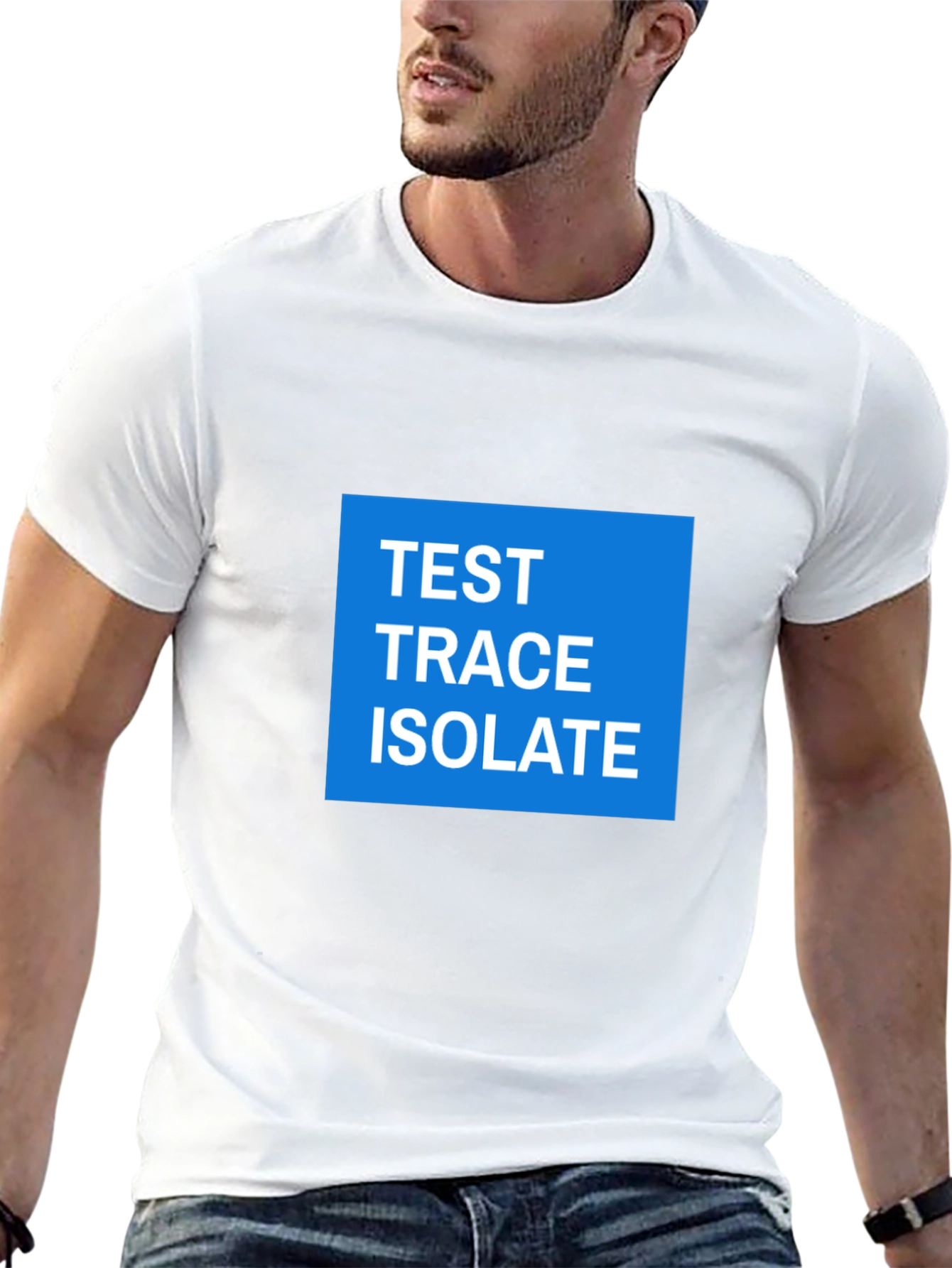 Test Trace Isolate Graphic Tee - Black