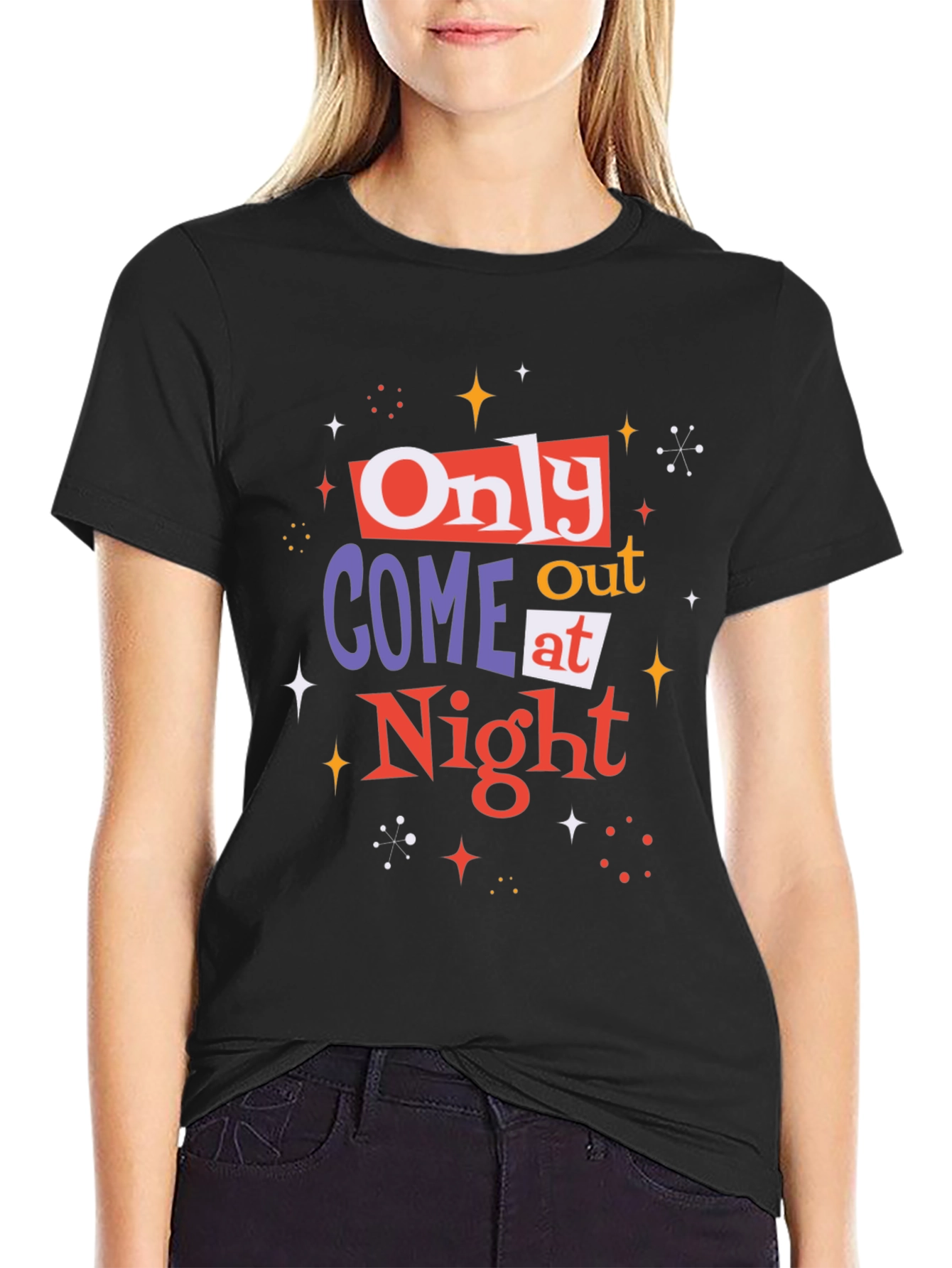 Only Come Out at Night Graphic Tee