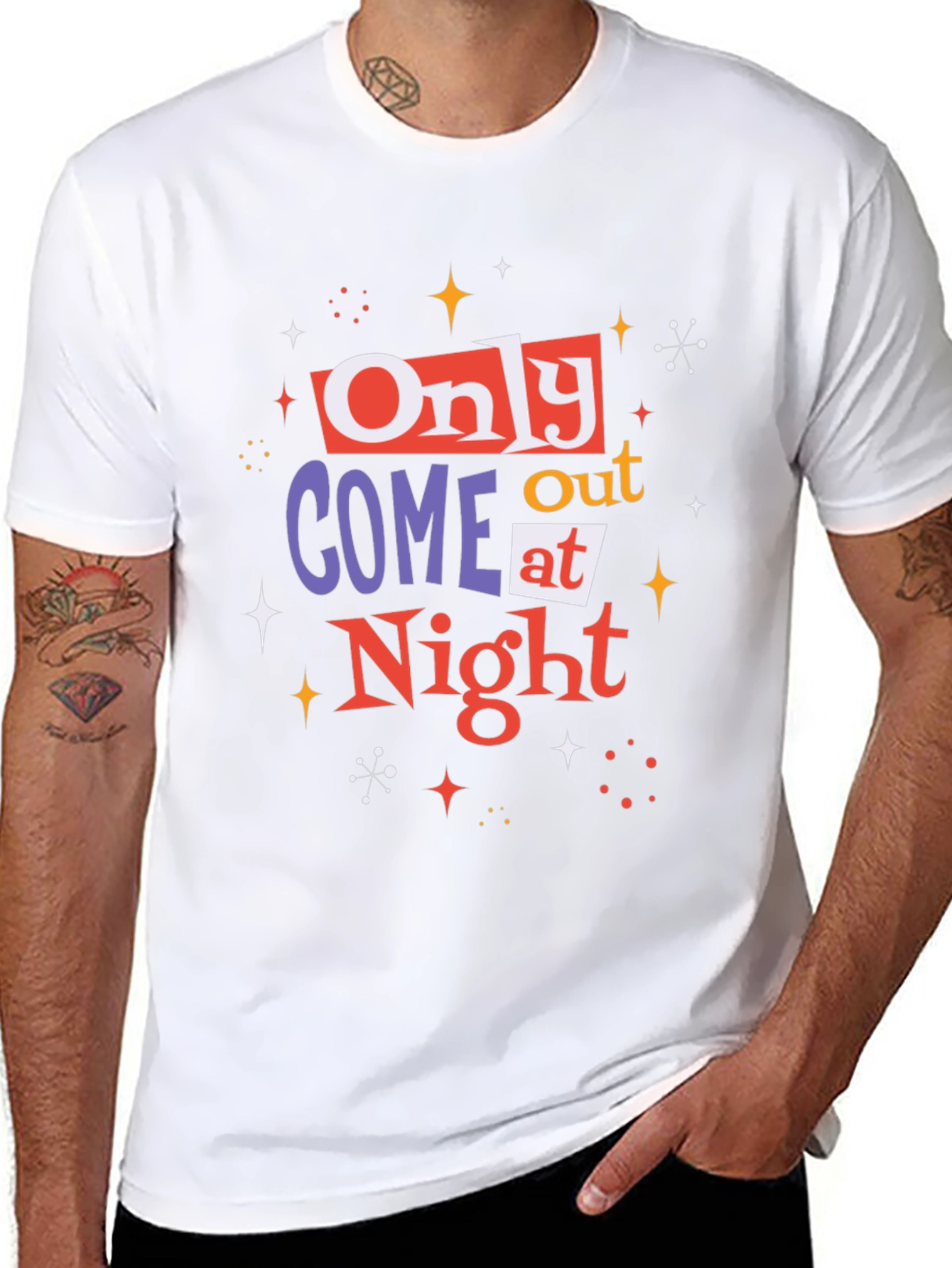 Only Come Out at Night Graphic Tee