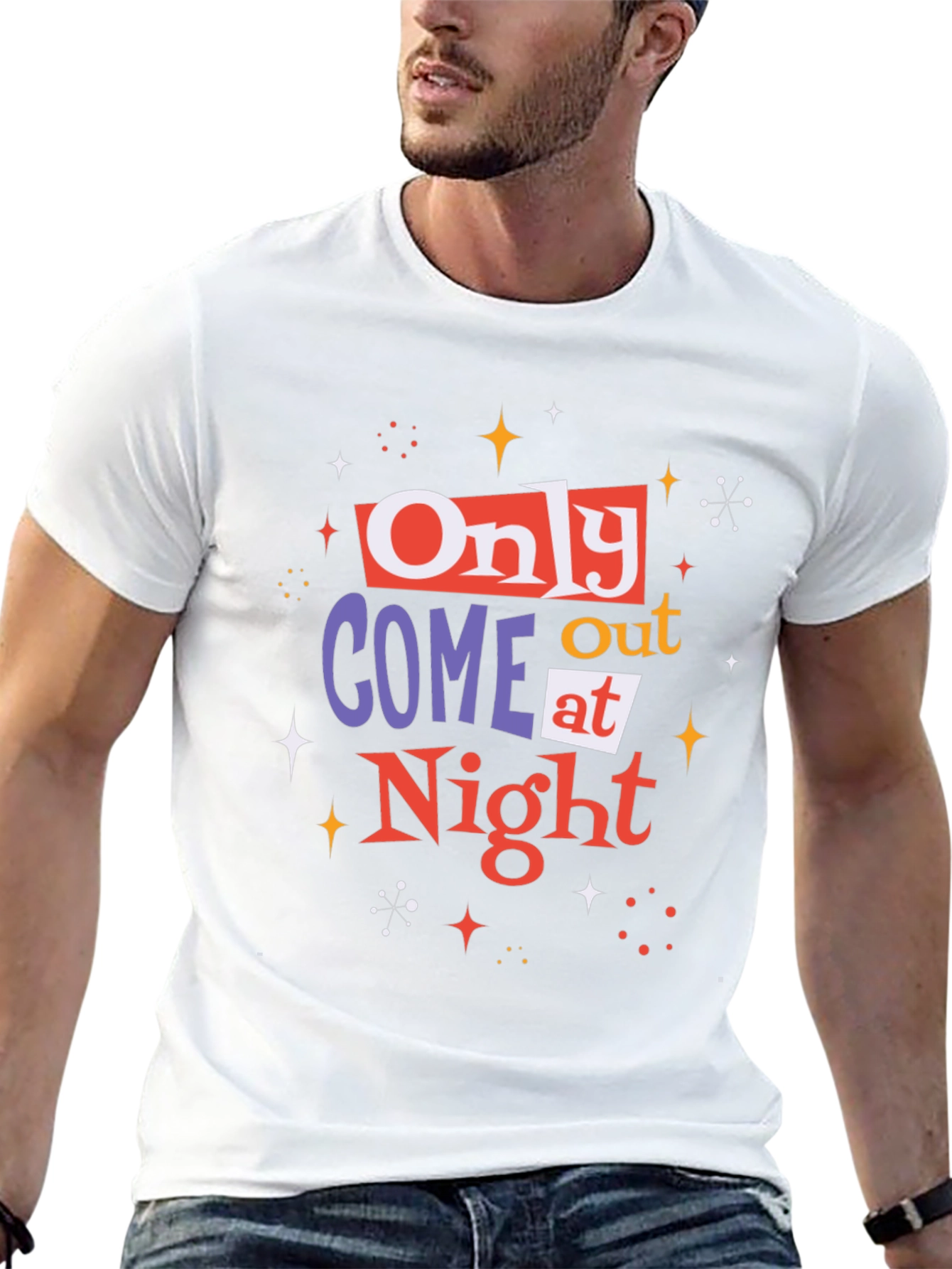 Only Come Out at Night Graphic Tee