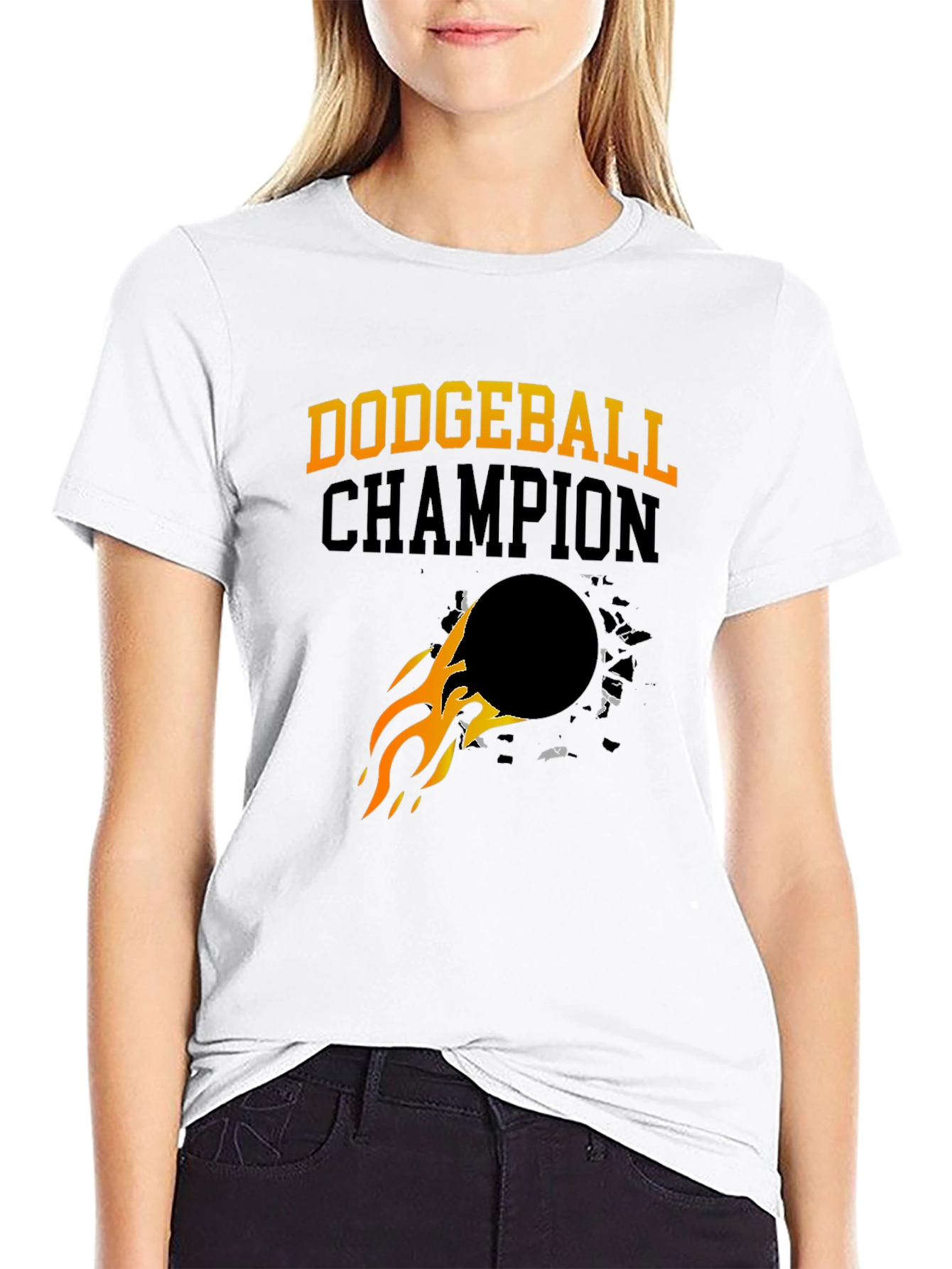 Dodgeball Champion Graphic T-Shirt