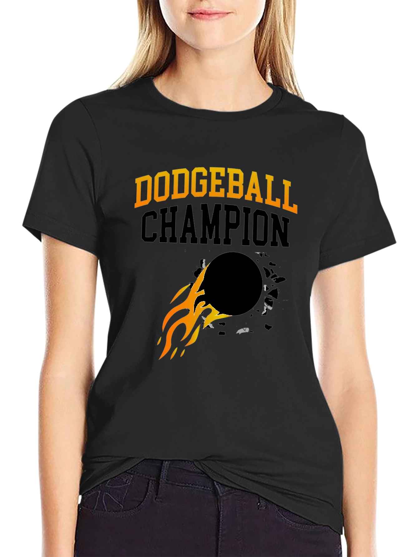 Dodgeball Champion Graphic T-Shirt