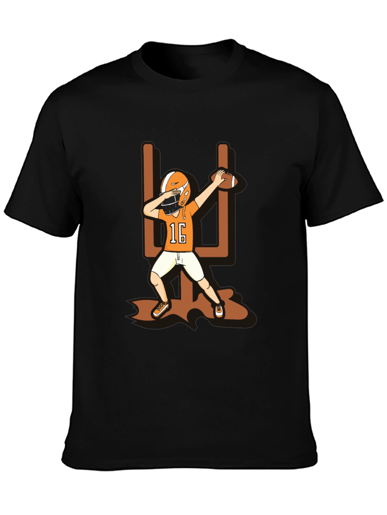 Dabbing Football Player T-Shirt