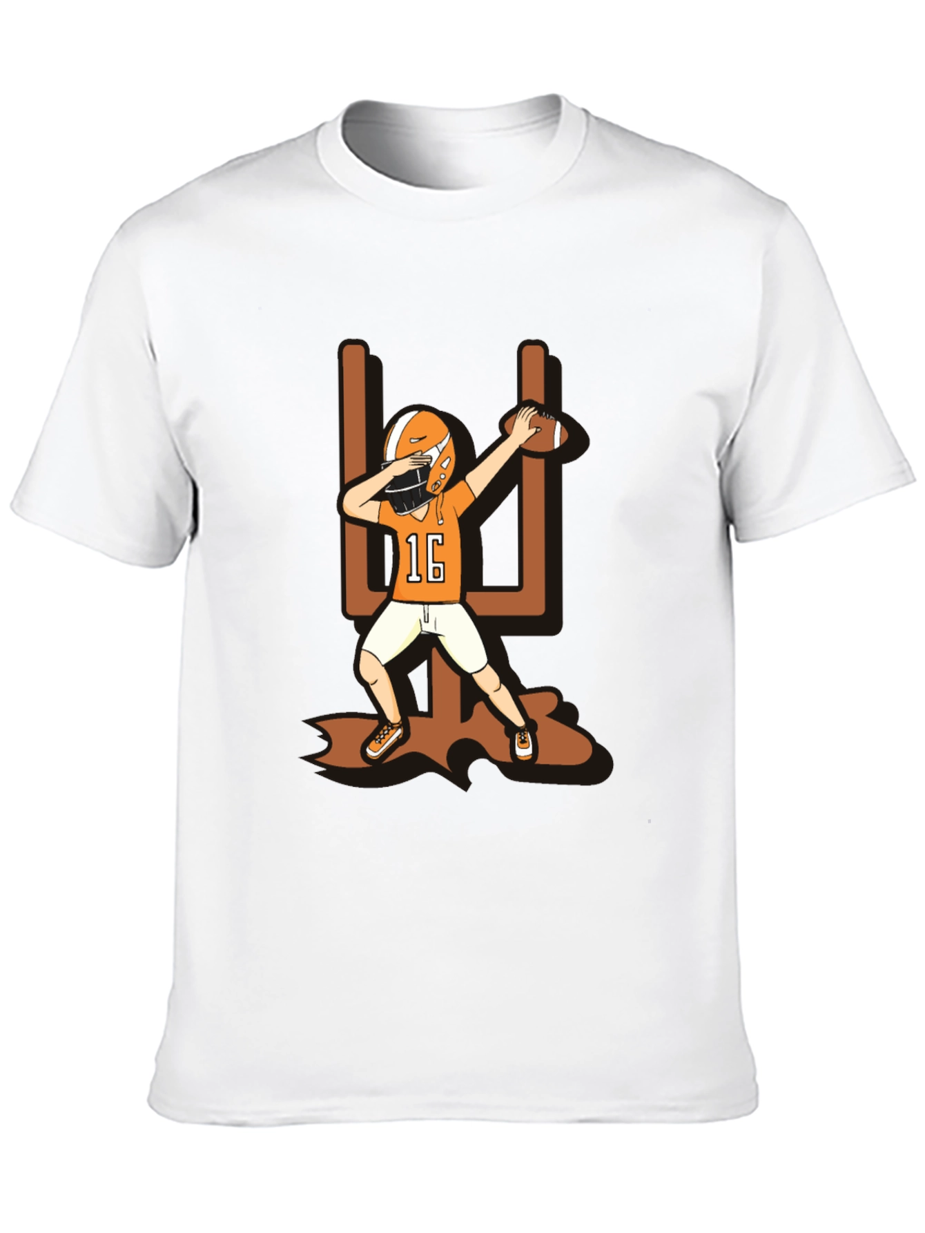 Dabbing Football Player T-Shirt