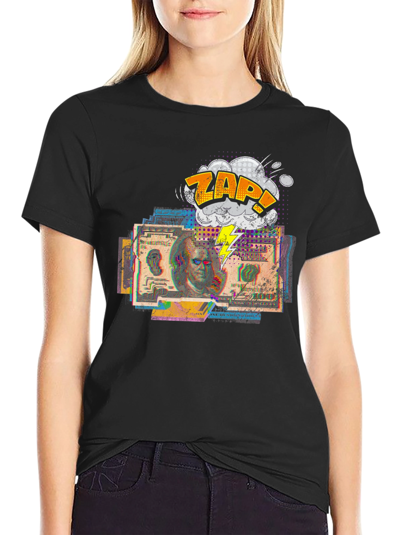 Zap! Graphic Print T-Shirt - Bold Style