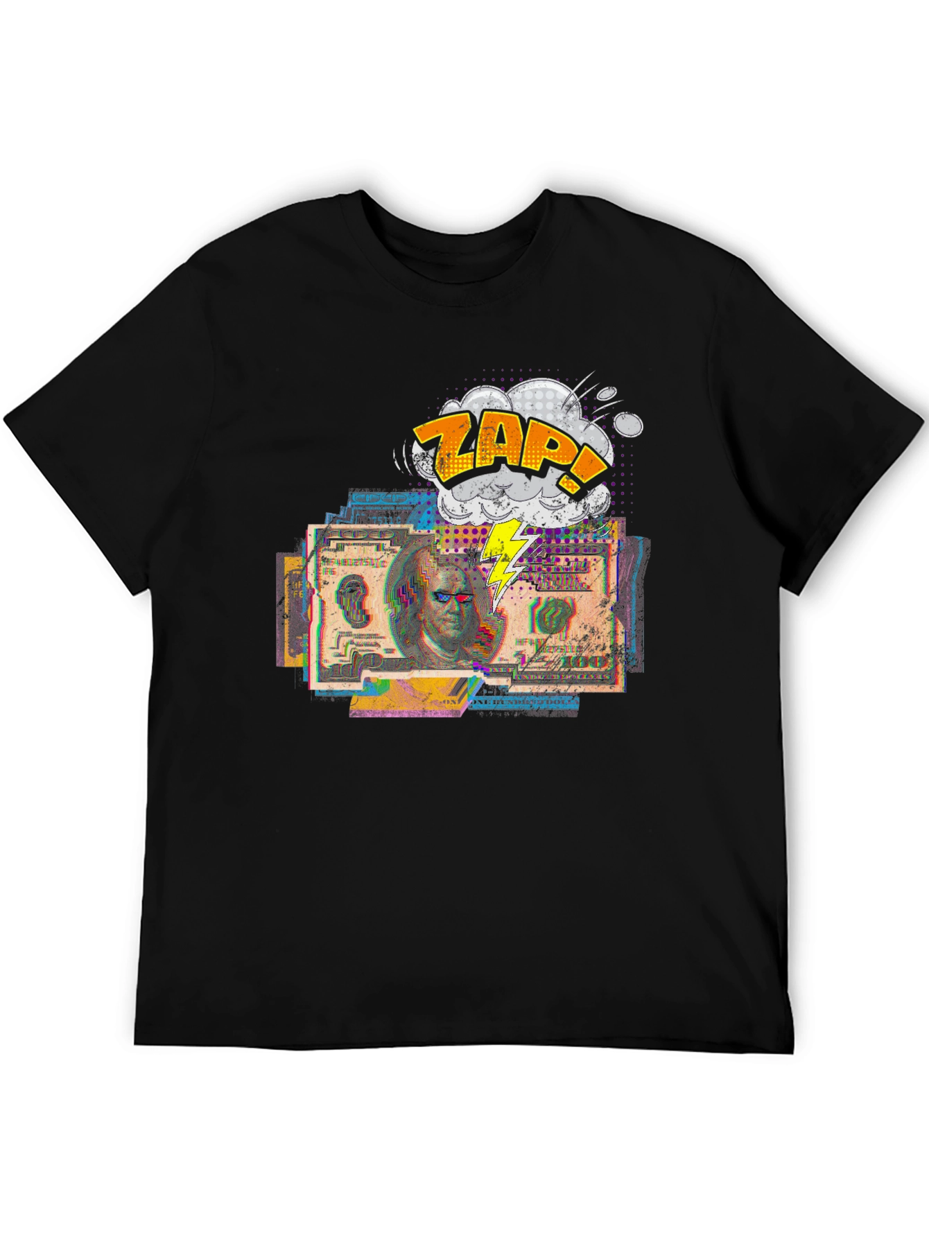 Zap! Graphic Print T-Shirt - Bold Style