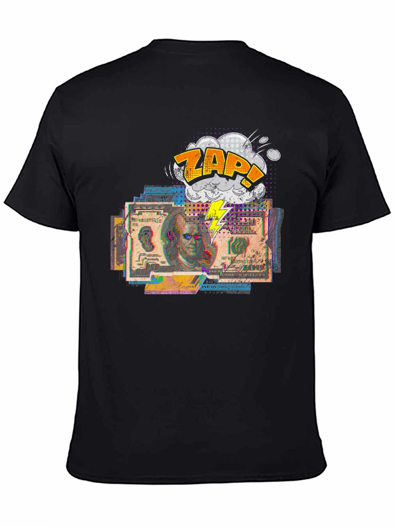 Zap! Graphic Print T-Shirt - Bold Style