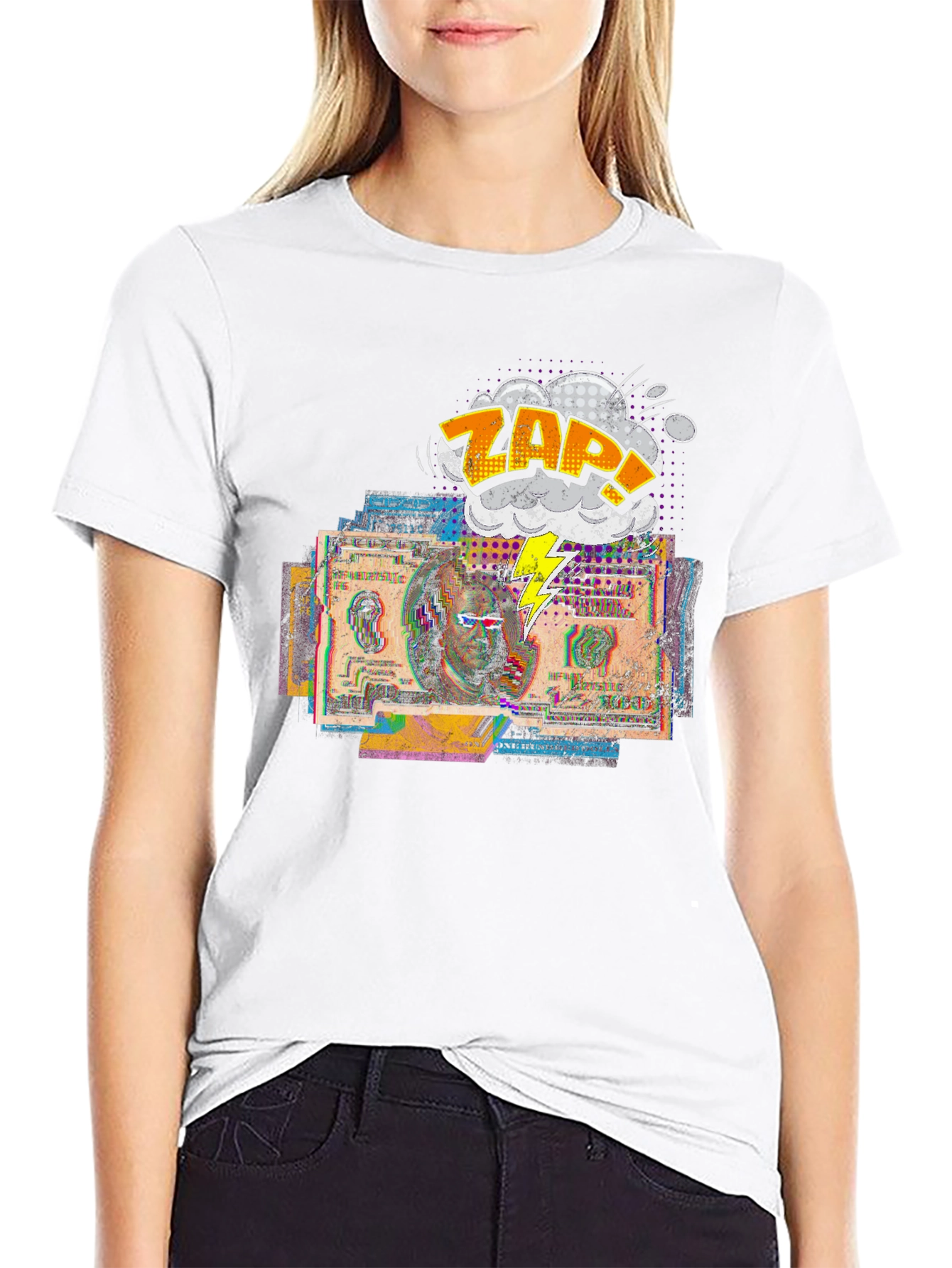Zap! Graphic Print T-Shirt - Bold Style