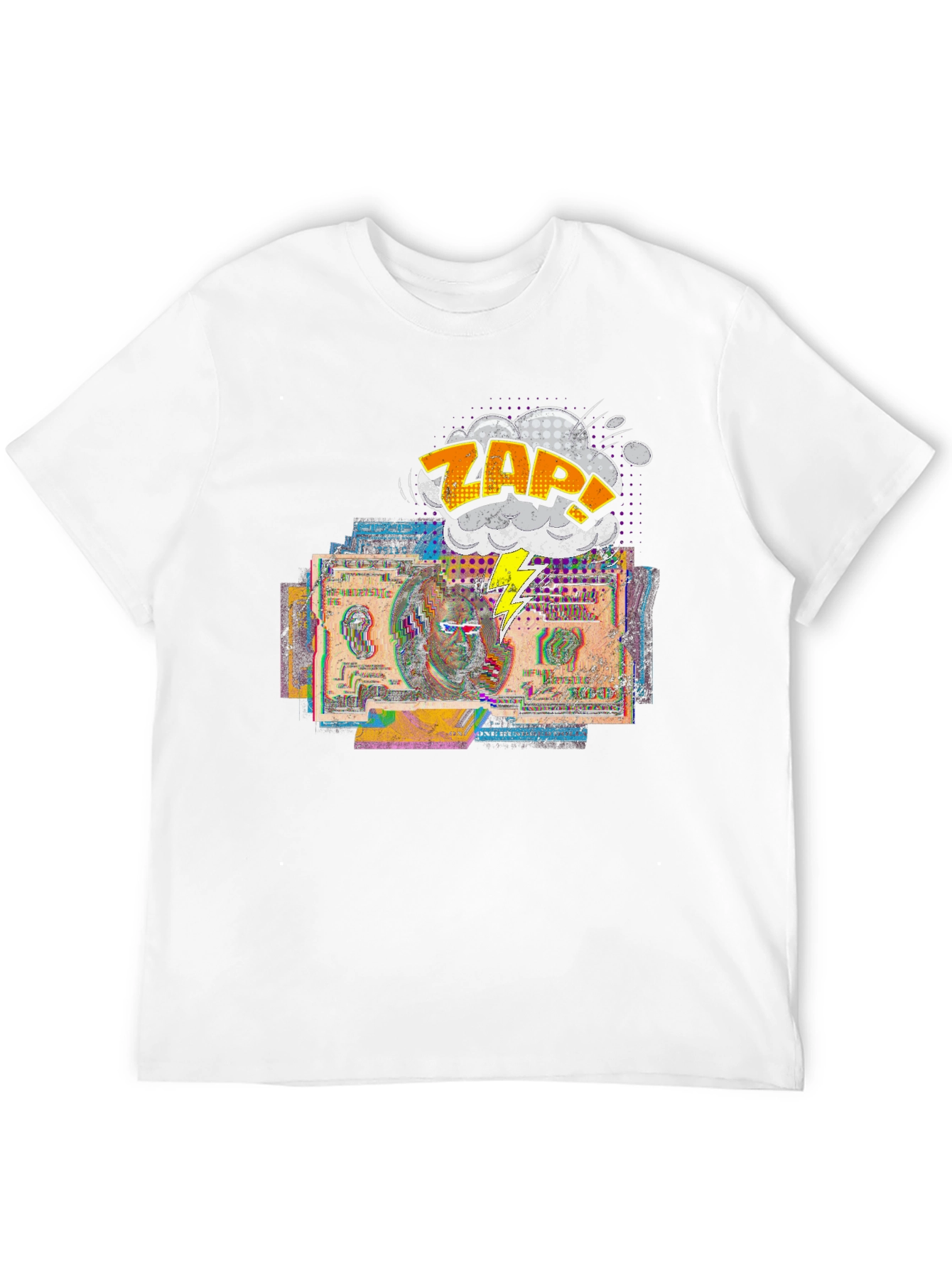 Zap! Graphic Print T-Shirt - Bold Style